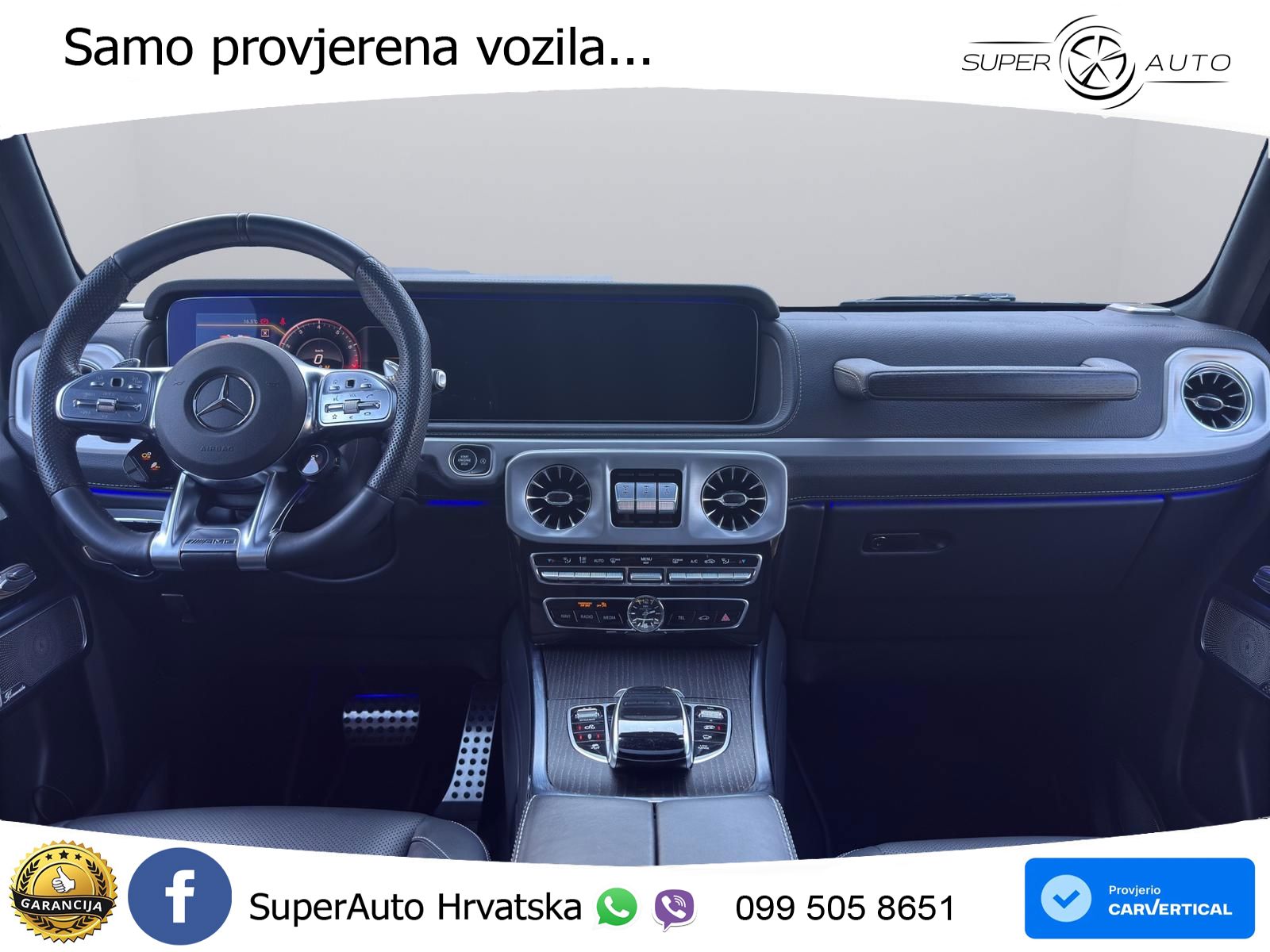 Mercedes AMG G 63 Long V8 (585 KS) 4MATIC 9G-TRONIC AMG SPEEDSHIFT PLUS
