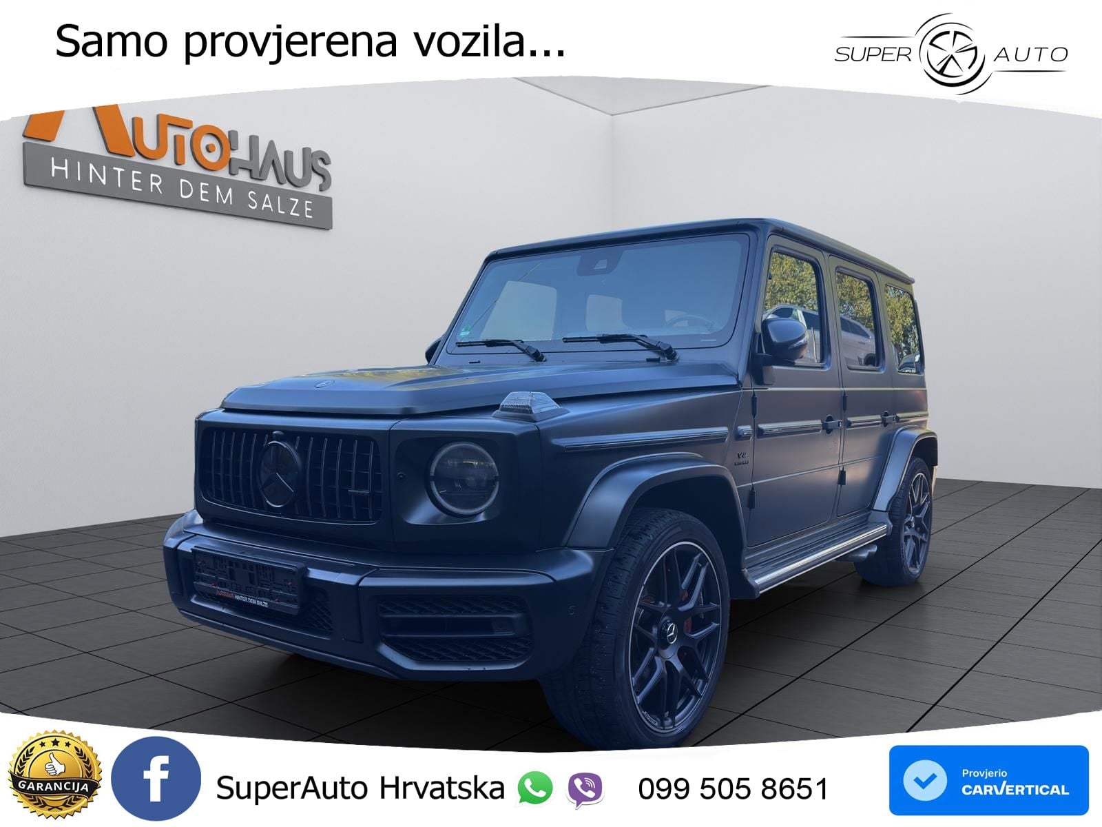 Mercedes AMG G 63 Long V8 (585 KS) 4MATIC 9G-TRONIC AMG SPEEDSHIFT PLUS
