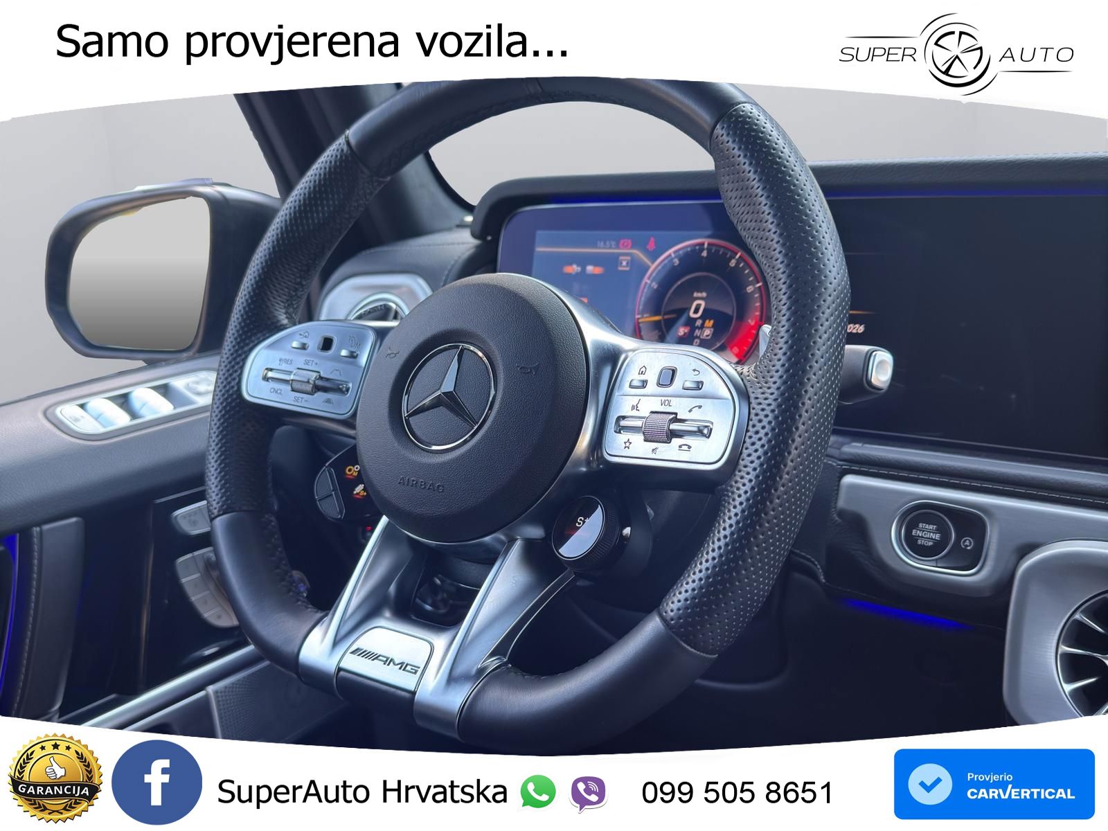Mercedes AMG G 63 Long V8 (585 KS) 4MATIC 9G-TRONIC AMG SPEEDSHIFT PLUS
