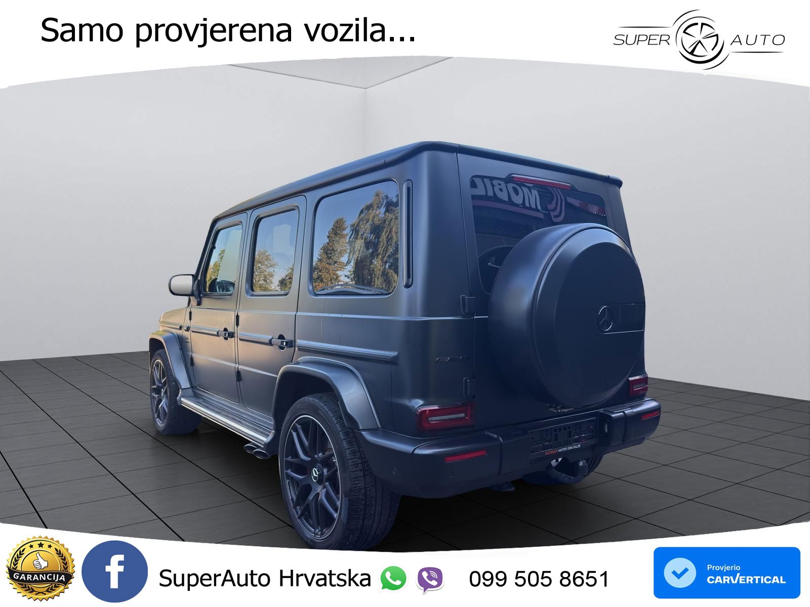 Mercedes AMG G 63 Long V8 (585 KS) 4MATIC 9G-TRONIC AMG SPEEDSHIFT PLUS