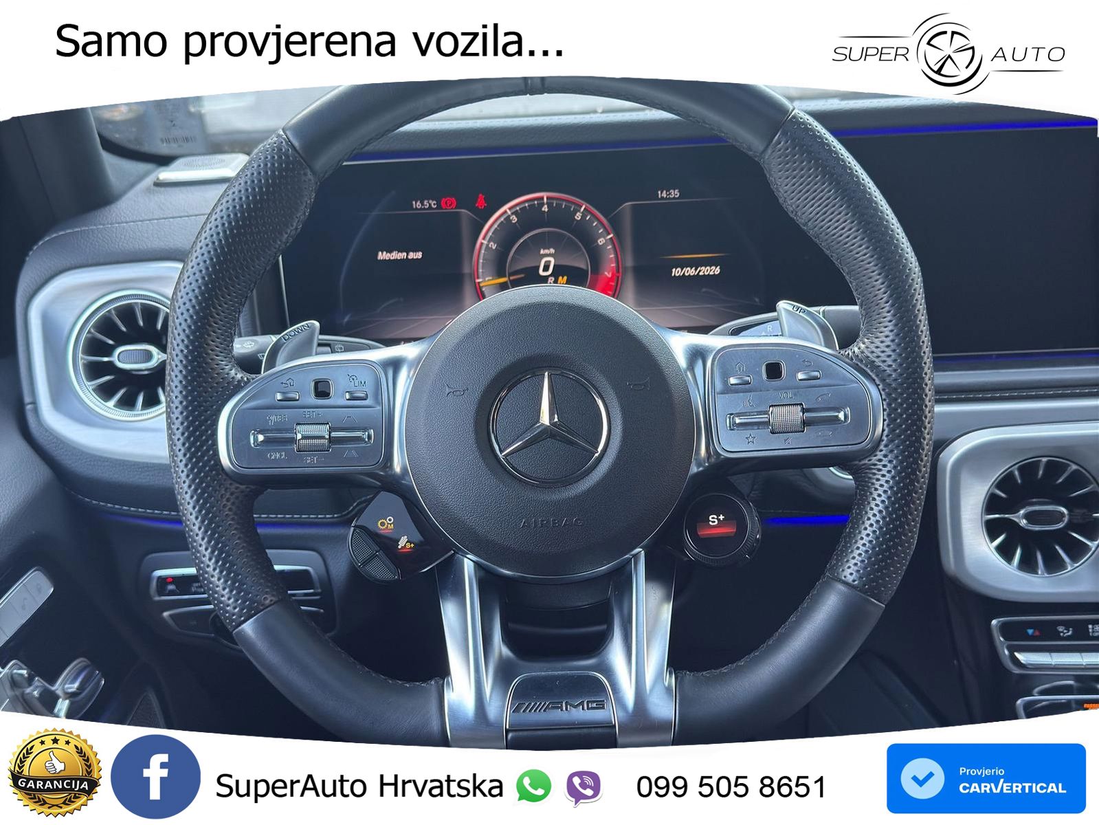 Mercedes AMG G 63 Long V8 (585 KS) 4MATIC 9G-TRONIC AMG SPEEDSHIFT PLUS