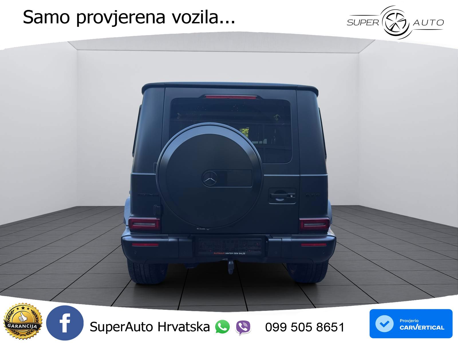 Mercedes AMG G 63 Long V8 (585 KS) 4MATIC 9G-TRONIC AMG SPEEDSHIFT PLUS
