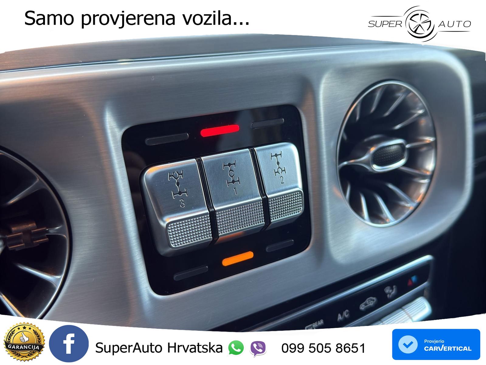 Mercedes AMG G 63 Long V8 (585 KS) 4MATIC 9G-TRONIC AMG SPEEDSHIFT PLUS