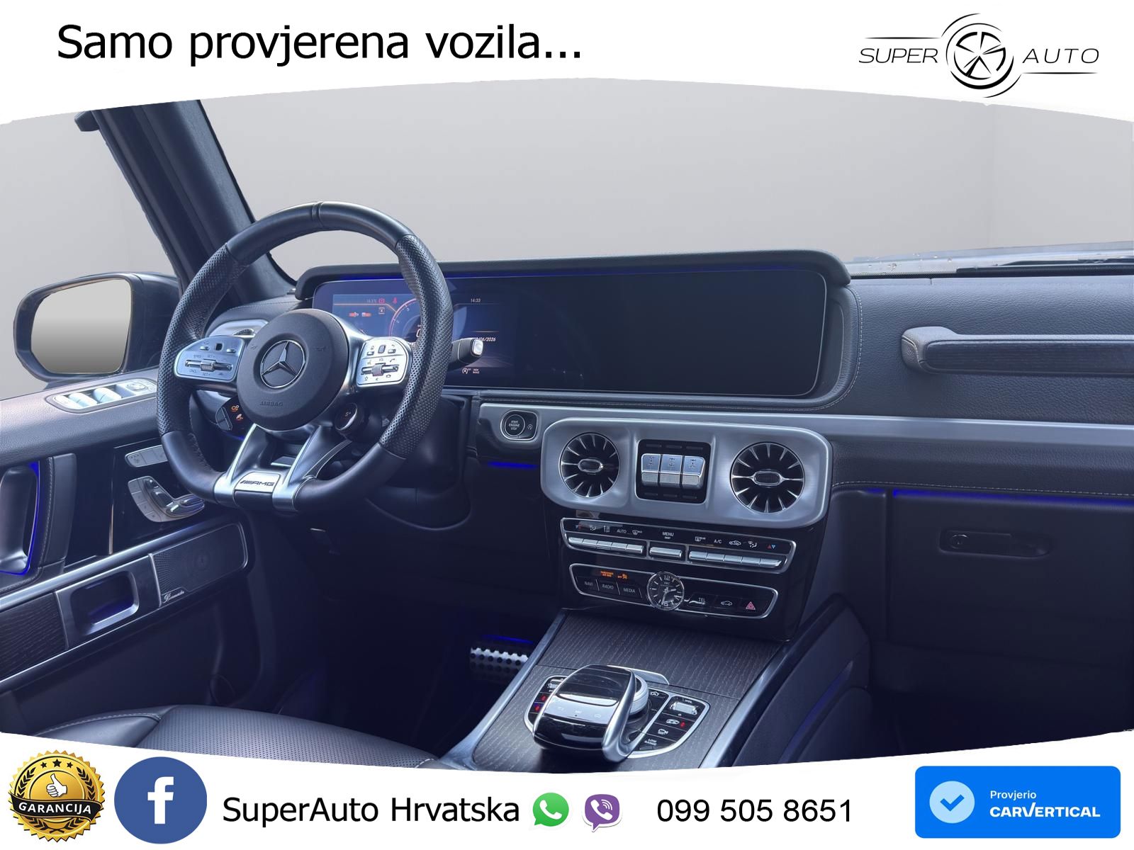 Mercedes AMG G 63 Long V8 (585 KS) 4MATIC 9G-TRONIC AMG SPEEDSHIFT PLUS