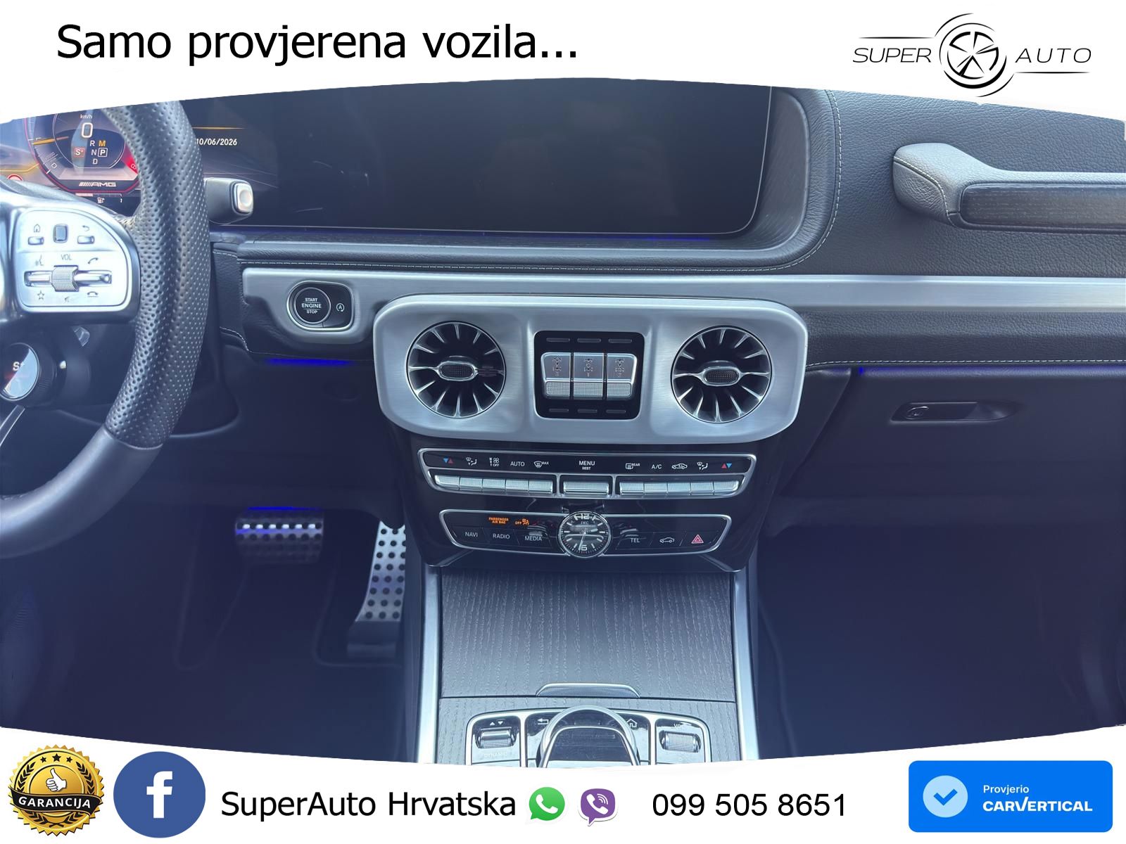 Mercedes AMG G 63 Long V8 (585 KS) 4MATIC 9G-TRONIC AMG SPEEDSHIFT PLUS