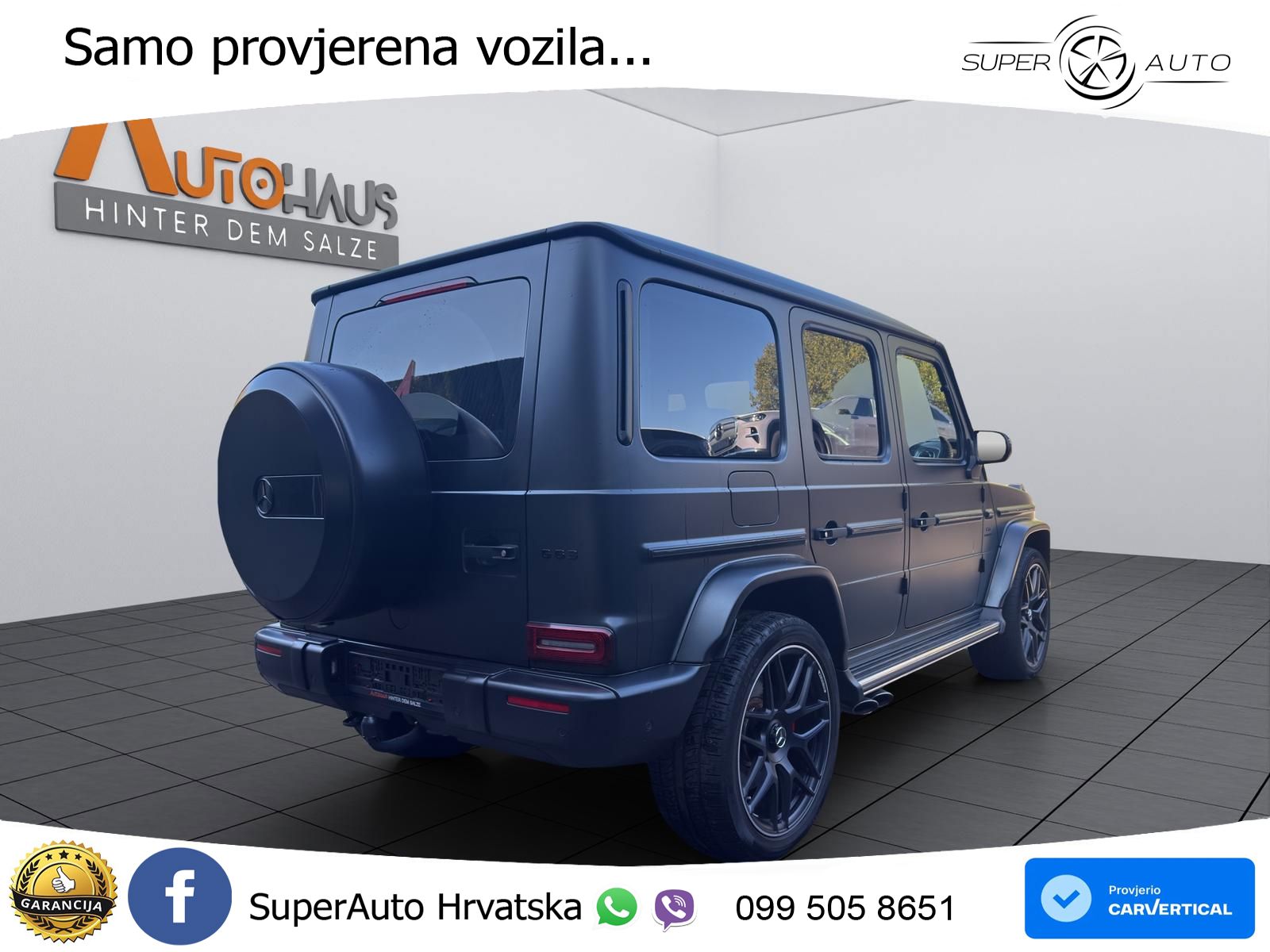 Mercedes AMG G 63 Long V8 (585 KS) 4MATIC 9G-TRONIC AMG SPEEDSHIFT PLUS