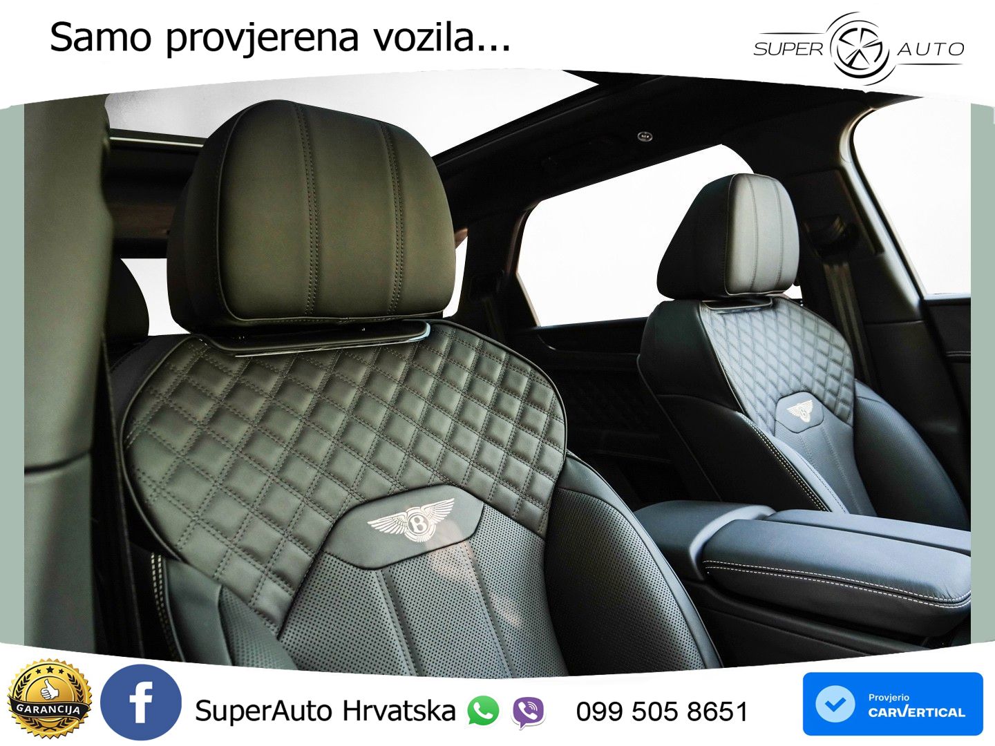 Bentley Bentayga EWB 4.0 V8 (550 KS) 4WD Automatic LED+GR SJED+ACC