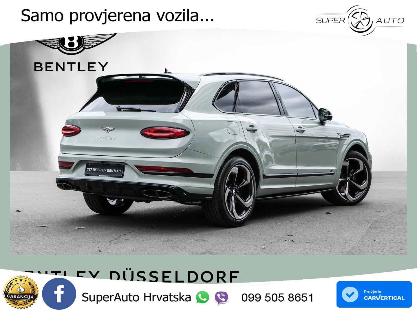 Bentley Bentayga EWB 4.0 V8 (550 KS) 4WD Automatic LED+GR SJED+ACC
