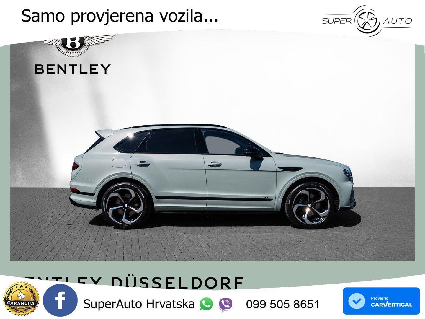 Bentley Bentayga EWB 4.0 V8 (550 KS) 4WD Automatic LED+GR SJED+ACC