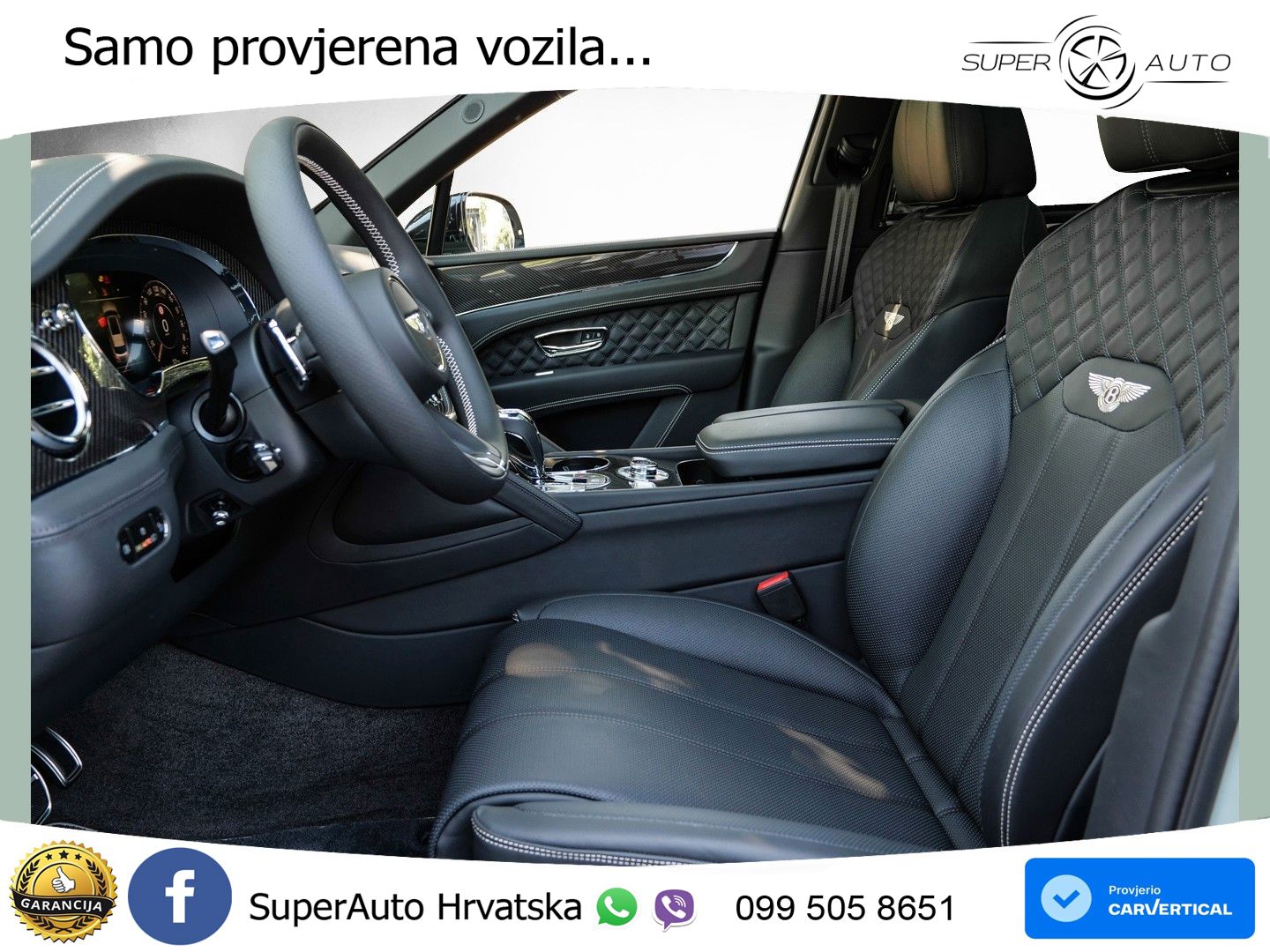 Bentley Bentayga EWB 4.0 V8 (550 KS) 4WD Automatic LED+GR SJED+ACC