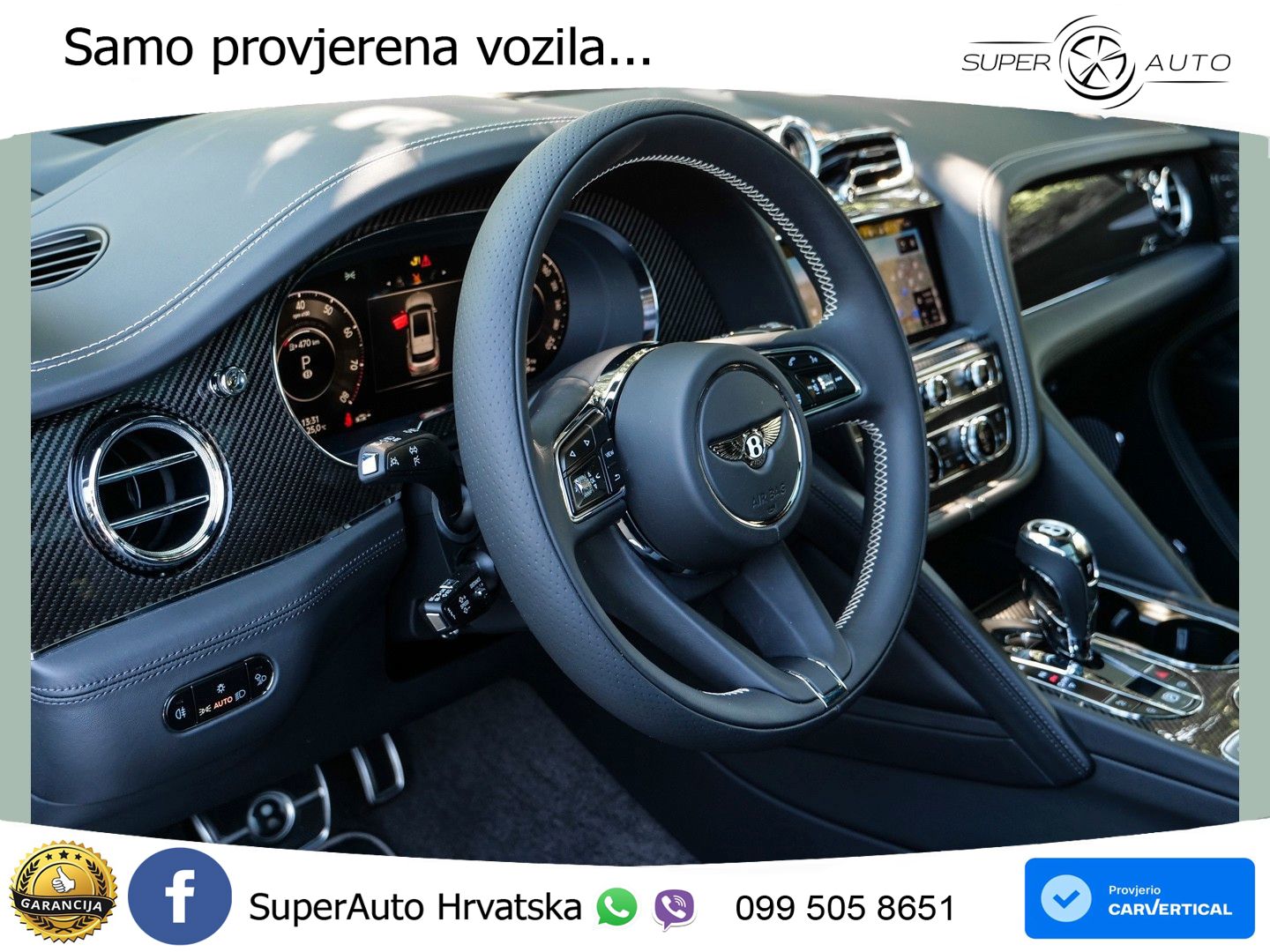Bentley Bentayga EWB 4.0 V8 (550 KS) 4WD Automatic LED+GR SJED+ACC