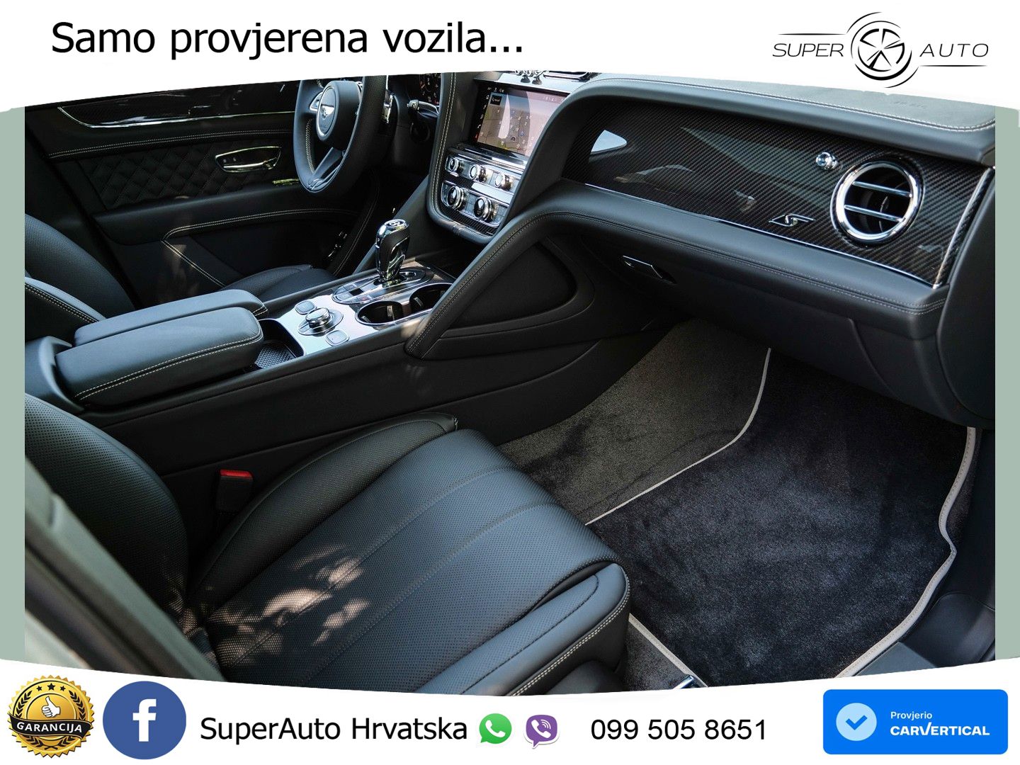 Bentley Bentayga EWB 4.0 V8 (550 KS) 4WD Automatic LED+GR SJED+ACC