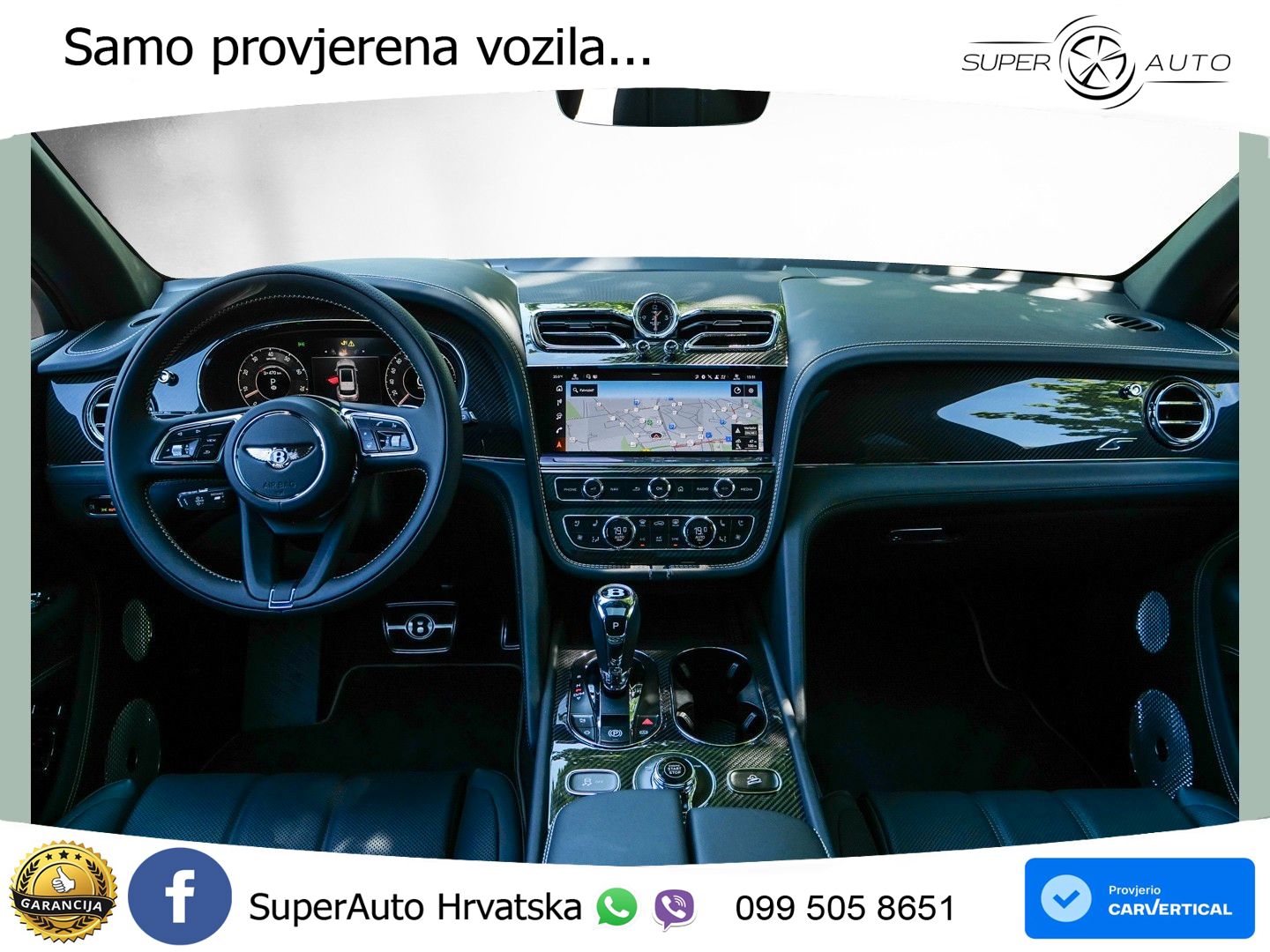 Bentley Bentayga EWB 4.0 V8 (550 KS) 4WD Automatic LED+GR SJED+ACC
