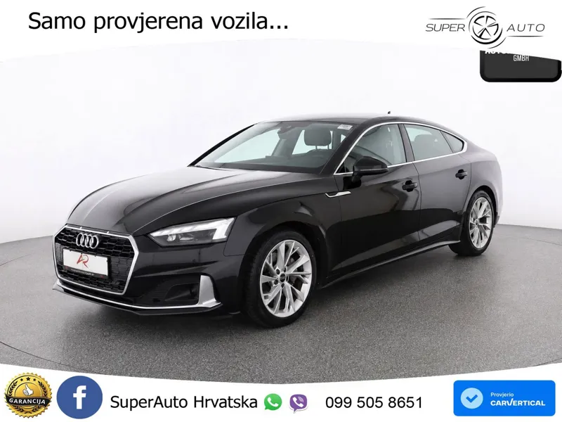 Audi A5 Sportback  40 TFSI (204 KS) S tronic S line MATRIX+GR SJED+KAM