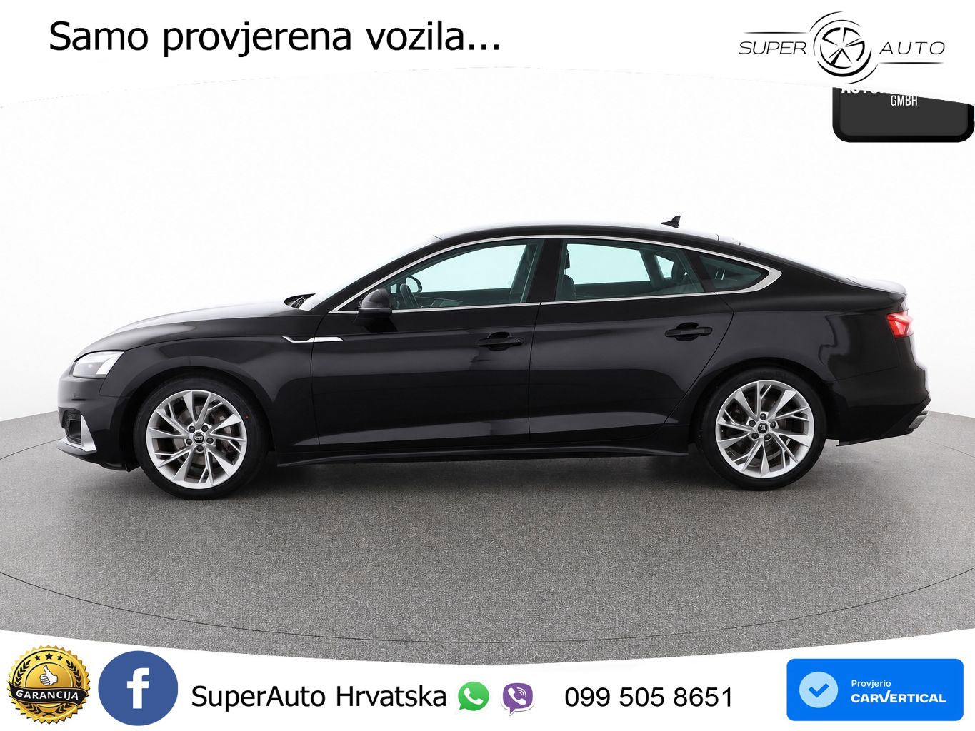 Audi A5 Sportback  40 TFSI (204 KS) S tronic S line MATRIX+GR SJED+KAM