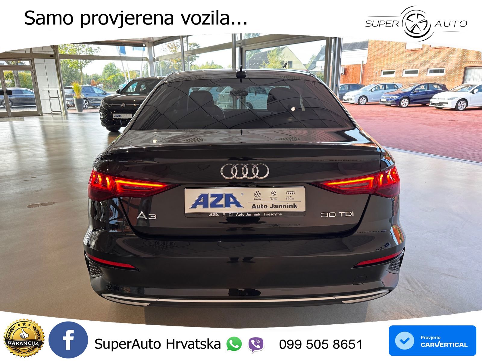Audi A3 Limuzina 35 TDI (150 KS) S tronic advanced