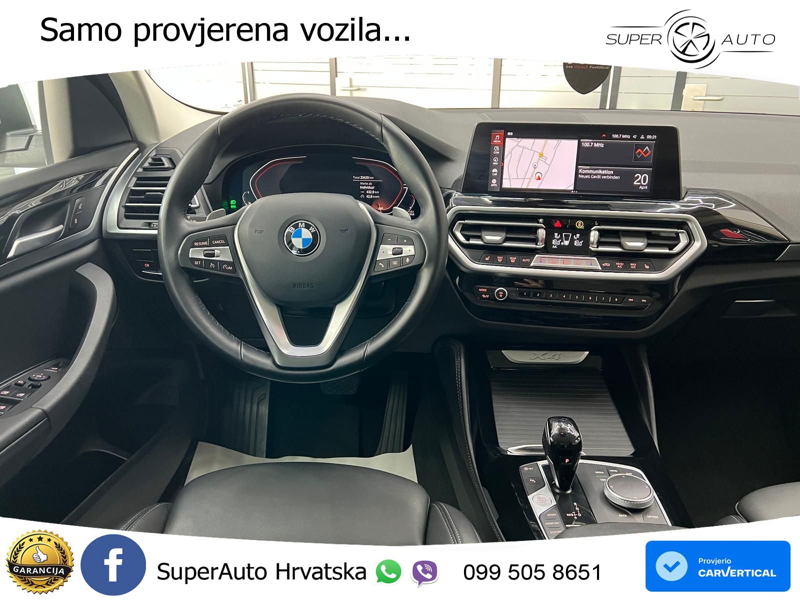 BMW X4 30d (286 KS) xDrive Steptronic LED+GR SJED+ACC