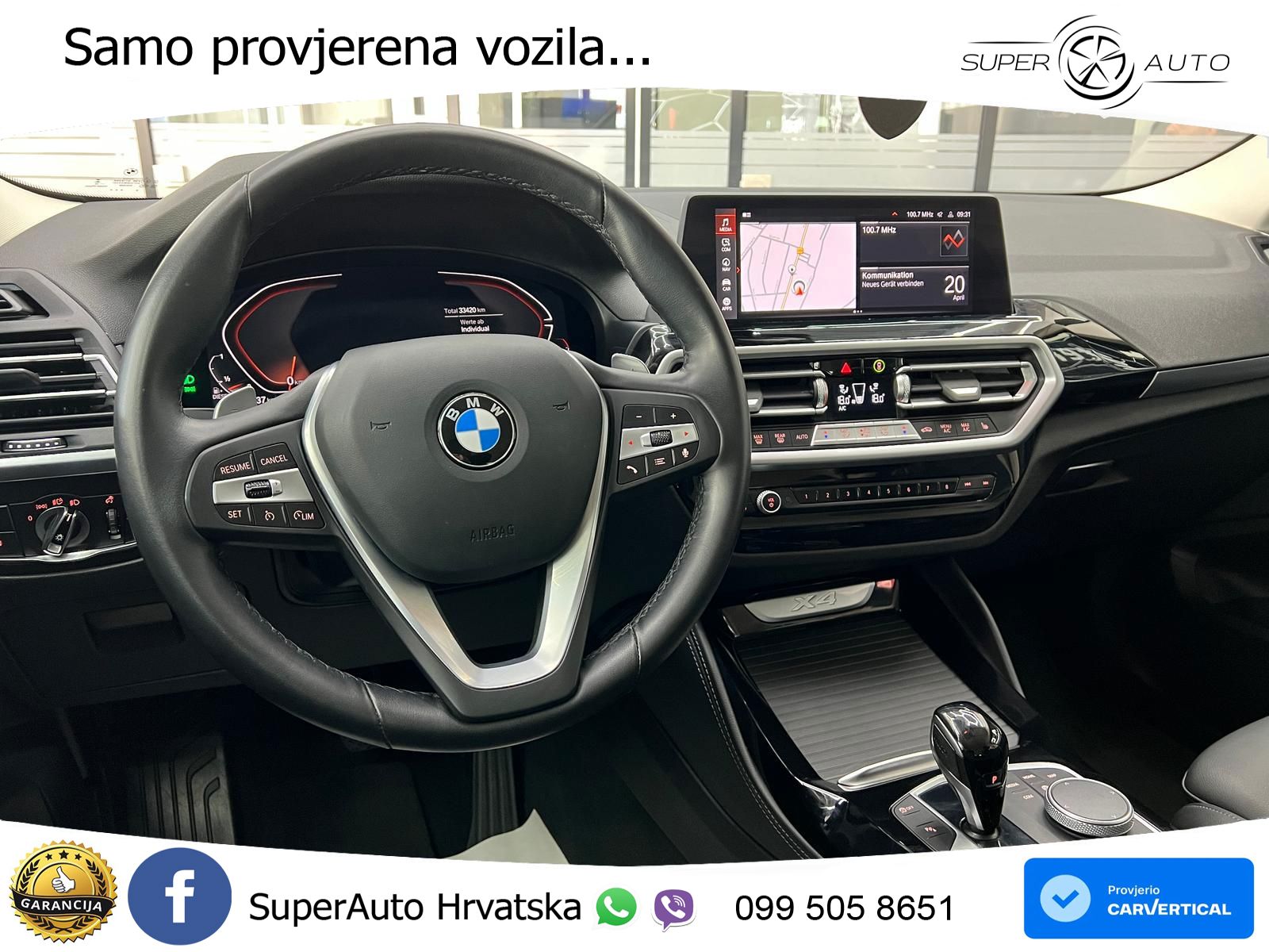 BMW X4 30d (286 KS) xDrive Steptronic LED+GR SJED+ACC