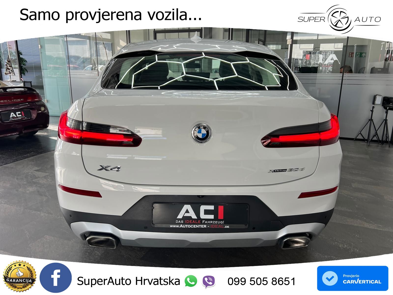 BMW X4 30d (286 KS) xDrive Steptronic LED+GR SJED+ACC