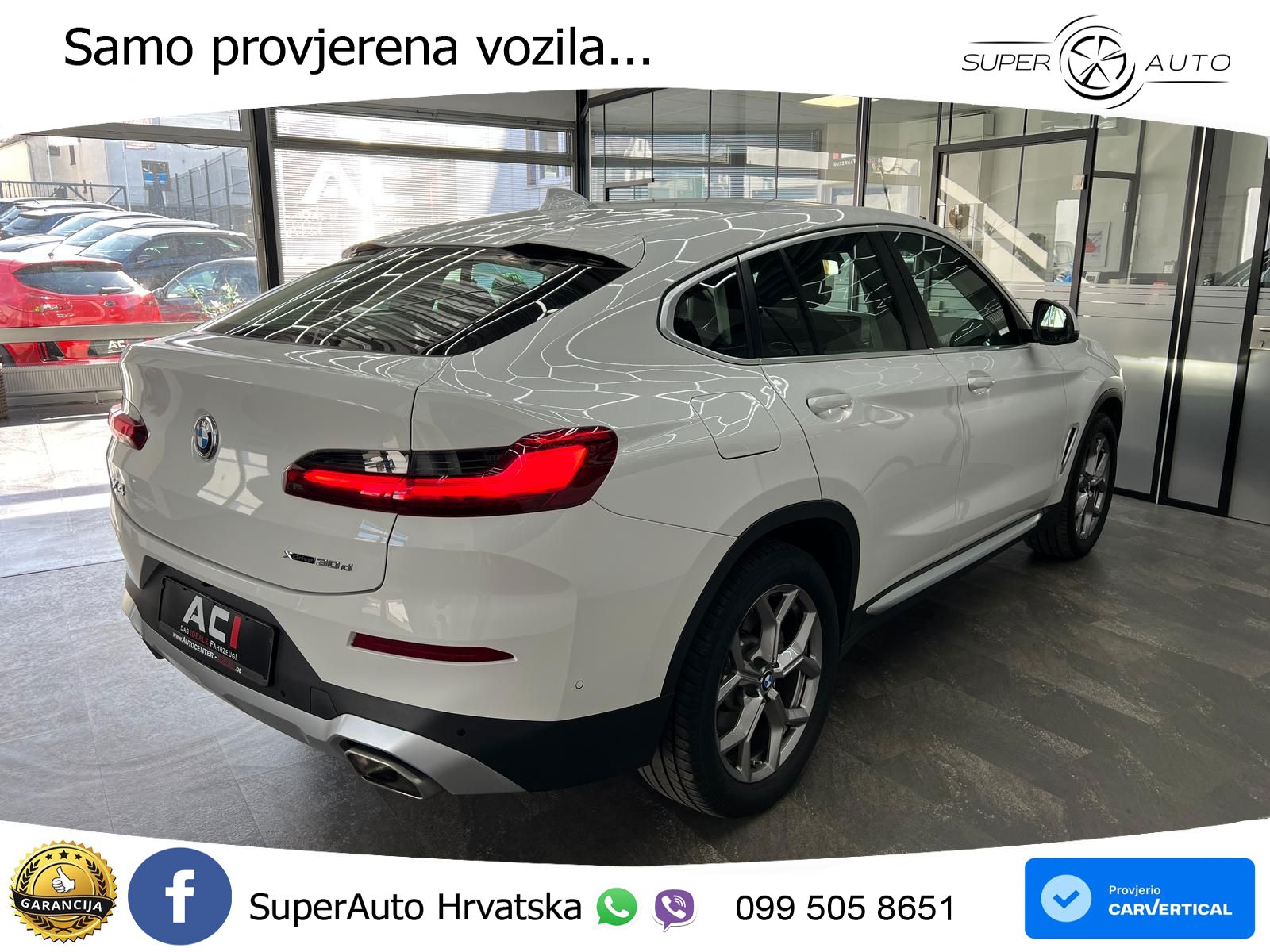 BMW X4 30d (286 KS) xDrive Steptronic LED+GR SJED+ACC