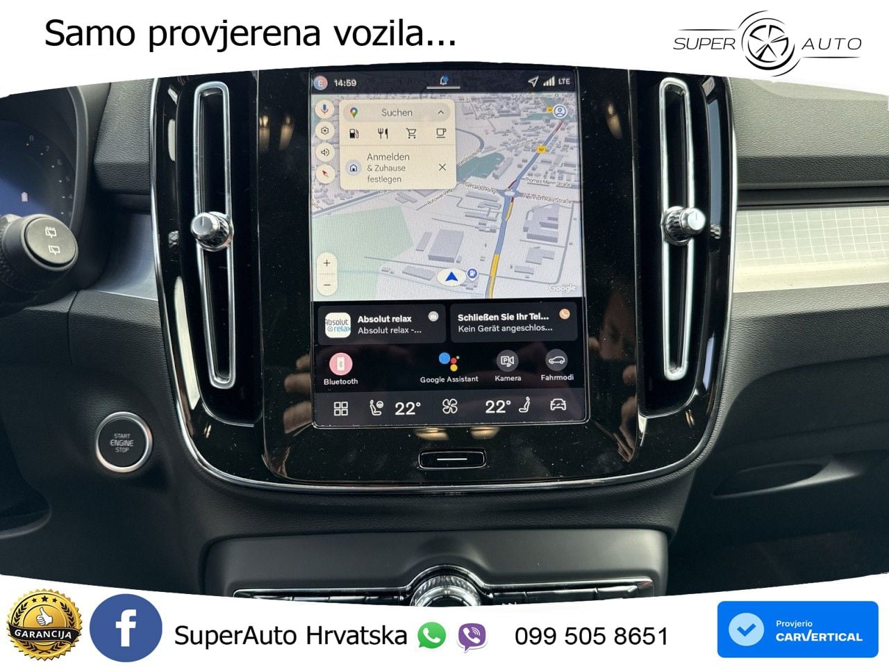 Volvo XC40 2.0 B3 163 KS Automatic LED+GR SJED+ACC