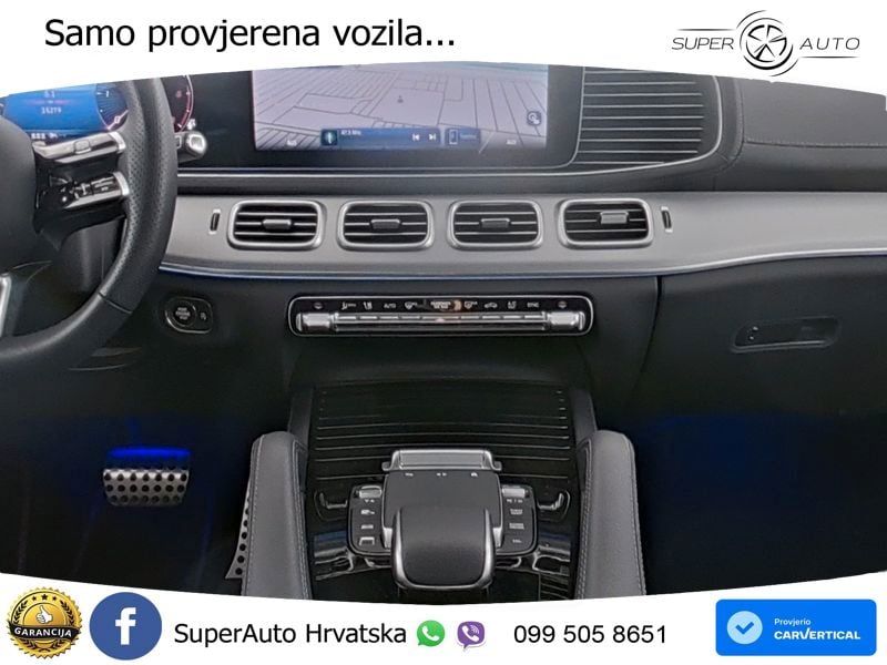 Mercedes GLE 300d (269 KS) EQ Boost 4MATIC 9G-TRONIC AMG ZRAČNI+ACC+GR SJED+360+PANO