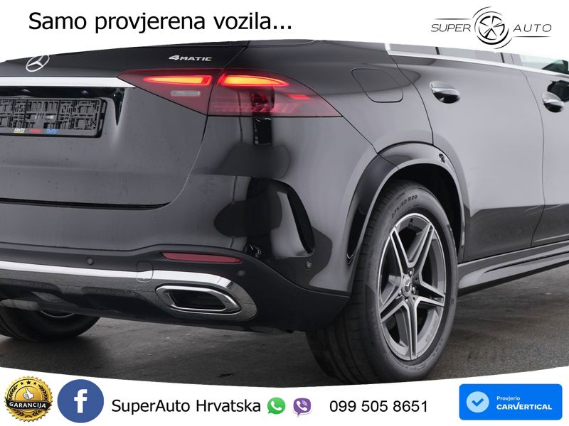 Mercedes GLE 300d (269 KS) EQ Boost 4MATIC 9G-TRONIC AMG ZRAČNI+ACC+GR SJED+360+PANO