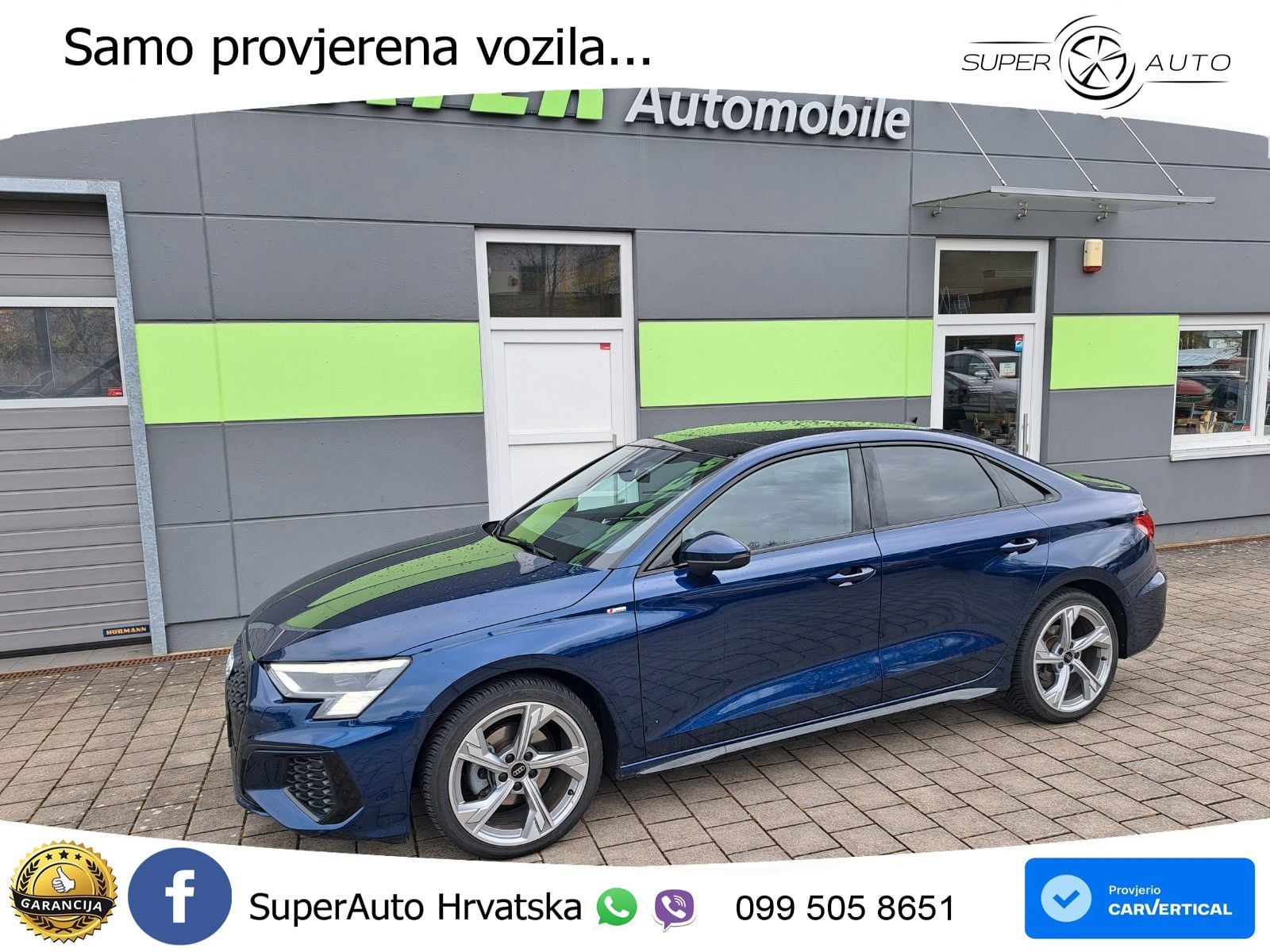 Audi A3 Limuzina 35 TFSI (150 KS) S tronic MATRIX+GR SJED+KAM