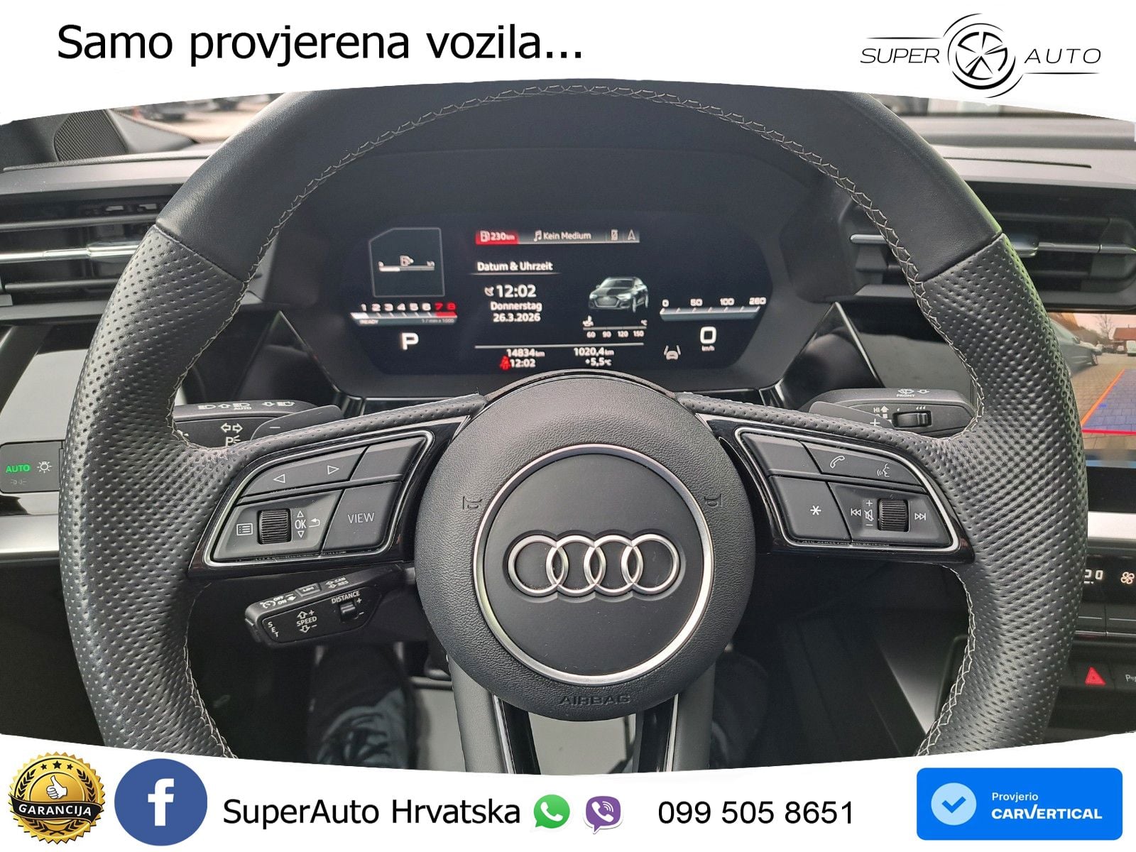 Audi A3 Limuzina 35 TFSI (150 KS) S tronic MATRIX+GR SJED+KAM
