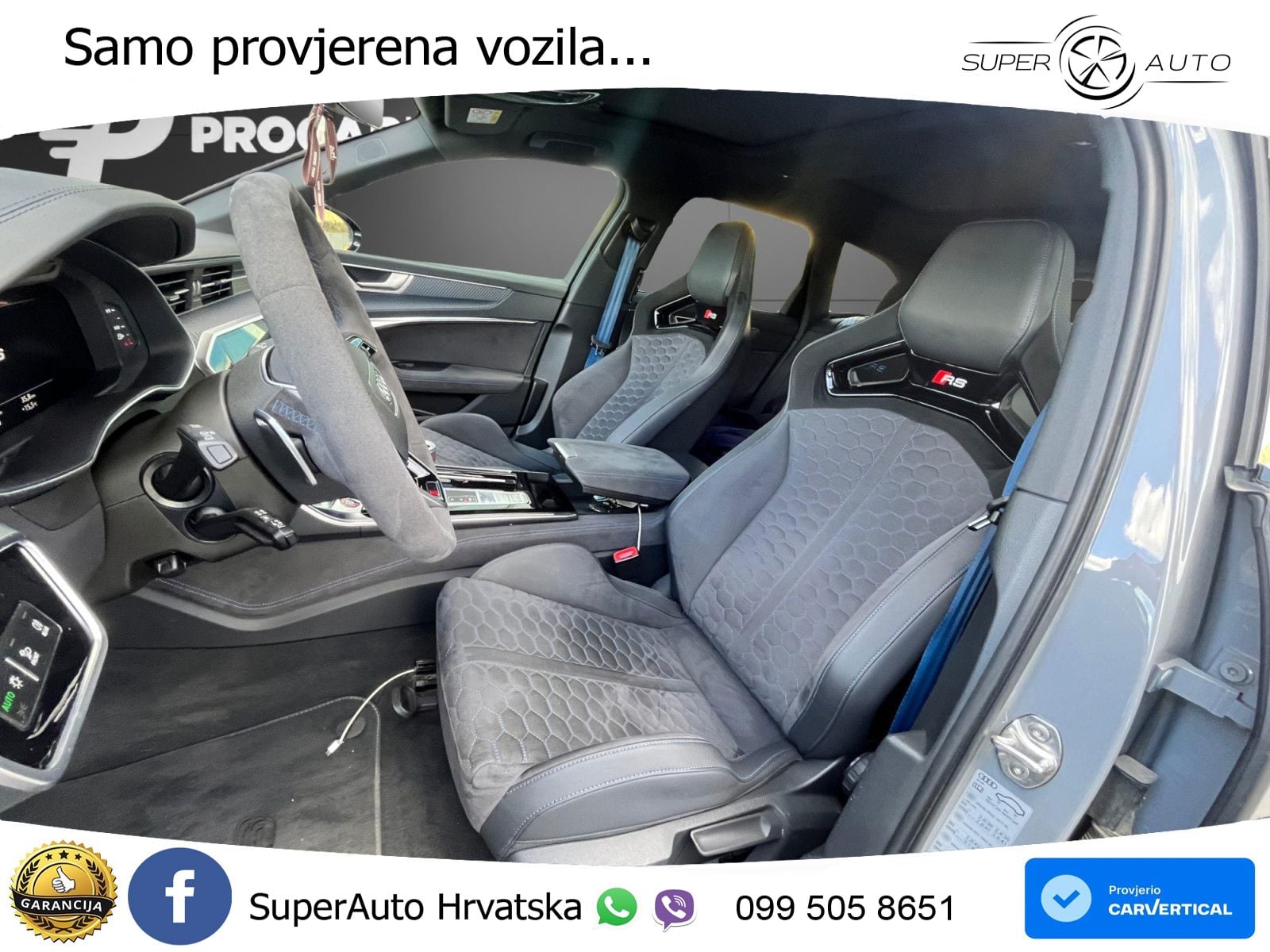 Audi RS6 Avant 4.0 TFSI V8 performance (630 KS)  quattro tiptronic LED+GR SJED+ACC