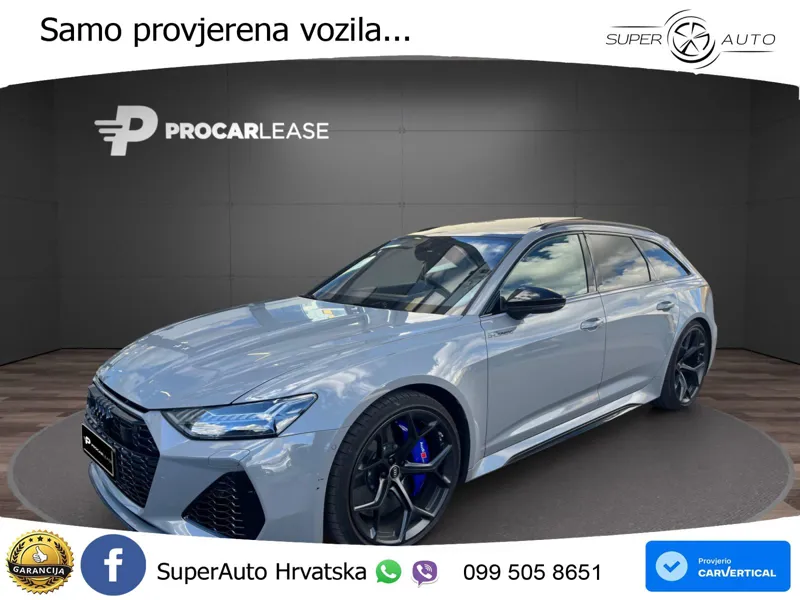 Audi RS6 Avant 4.0 TFSI V8 performance (630 KS)  quattro tiptronic LED+GR SJED+ACC