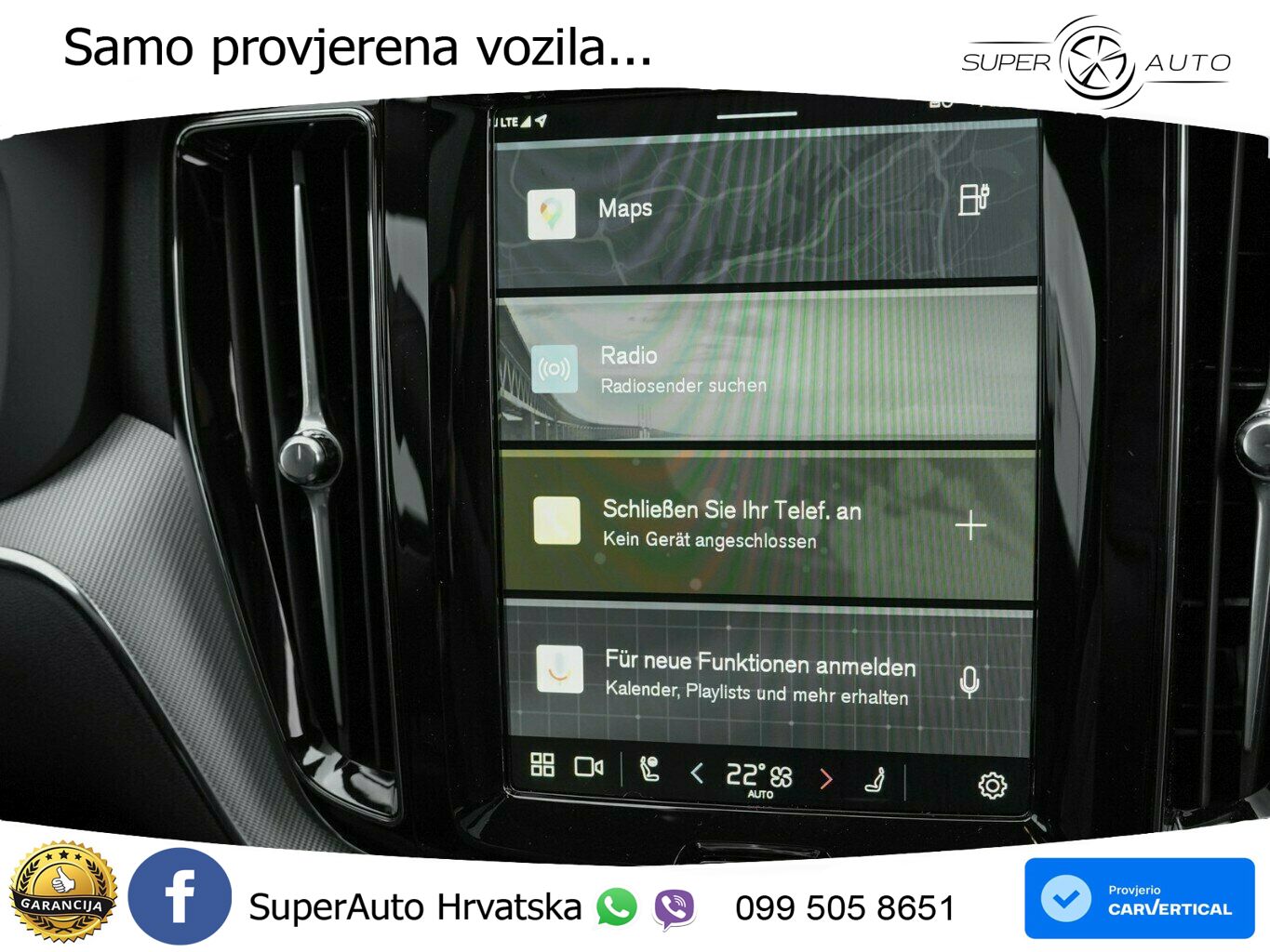 Volvo XC60 T6 AWD Geartronic ACC+GR SJED+360+PANO