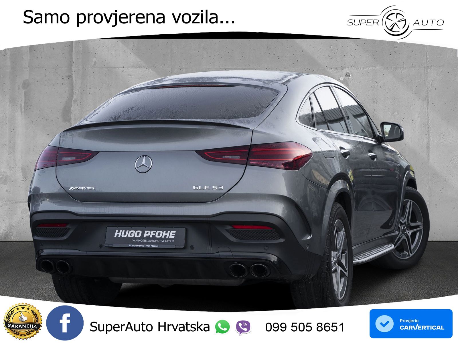 Mercedes AMG GLE Coupe 53 (435 KS) EQ Boost 4MATIC+ AMG SPEEDSHIFT TCT 9G