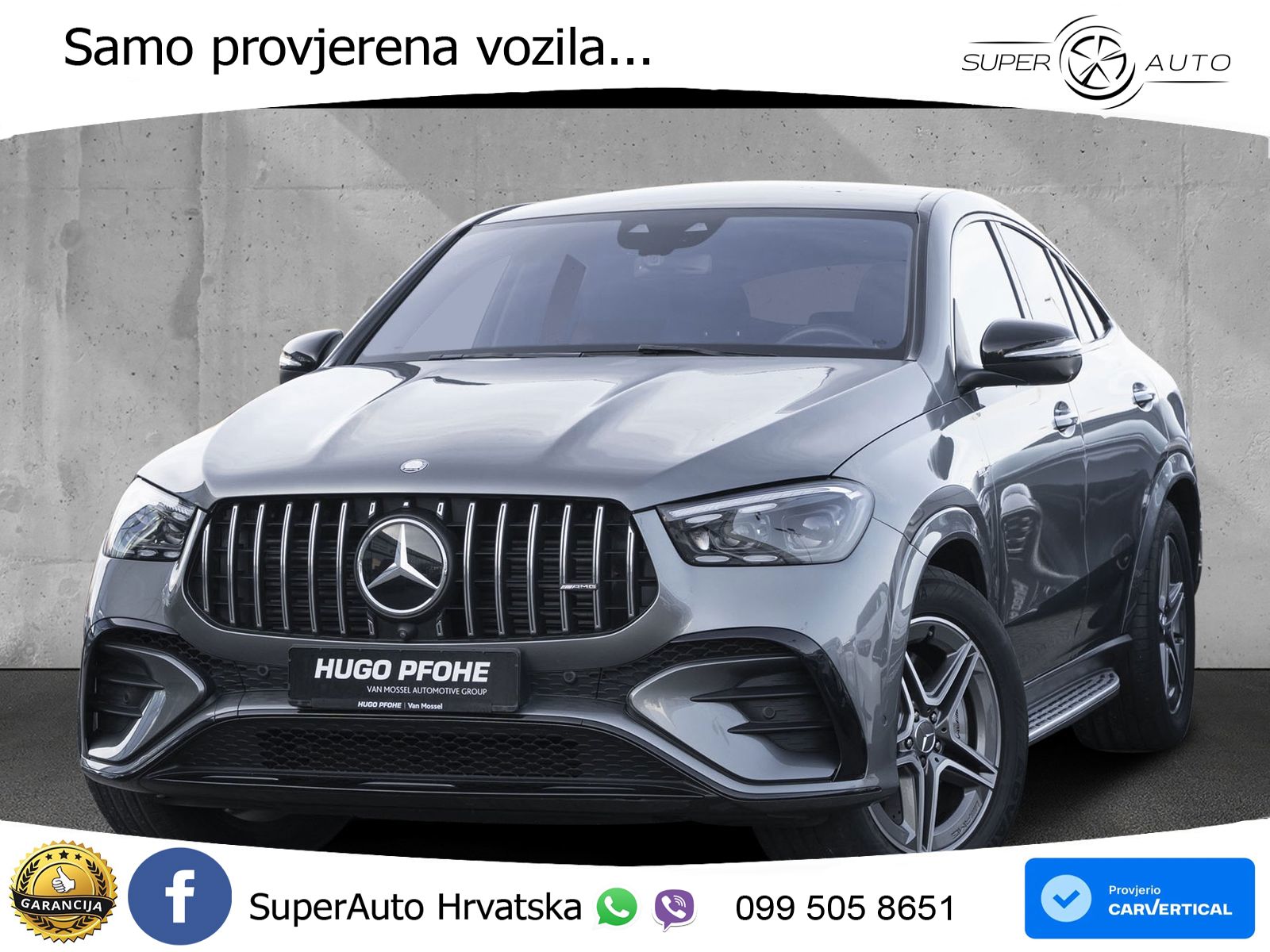 Mercedes AMG GLE Coupe 53 (435 KS) EQ Boost 4MATIC+ AMG SPEEDSHIFT TCT 9G