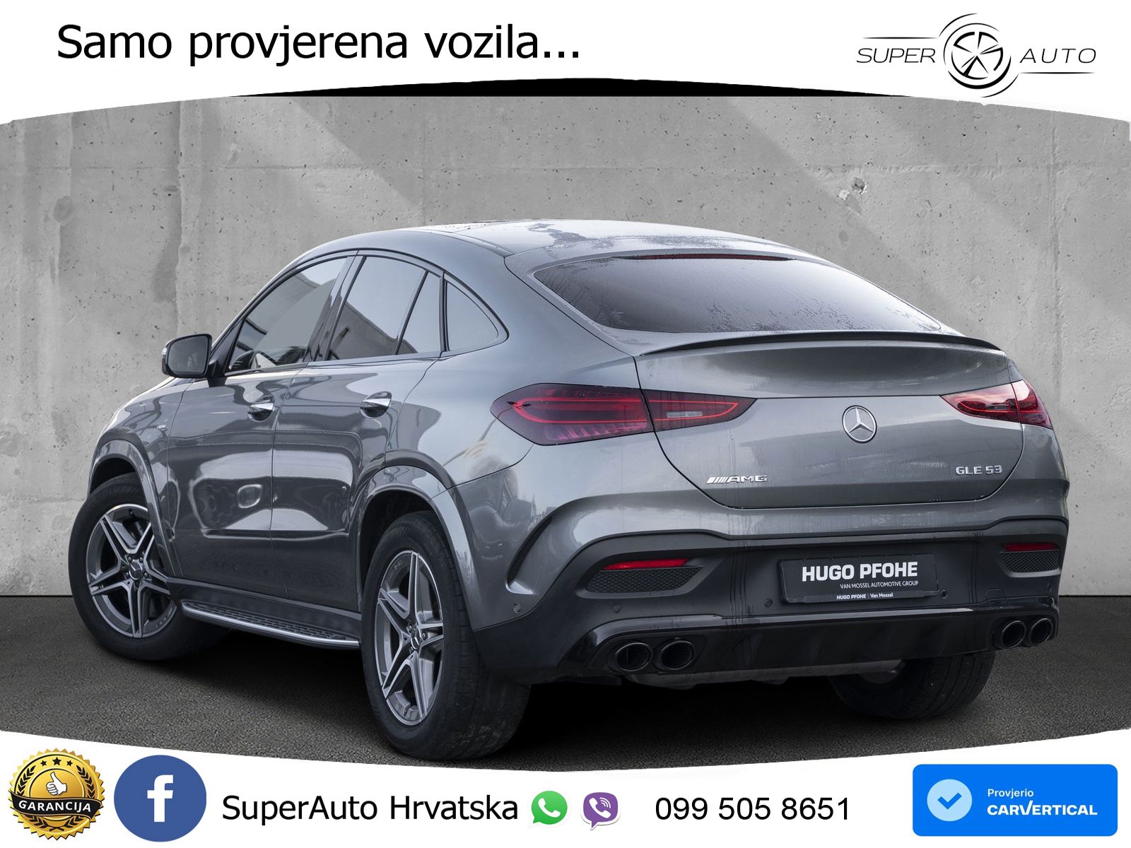 Mercedes AMG GLE Coupe 53 (435 KS) EQ Boost 4MATIC+ AMG SPEEDSHIFT TCT 9G