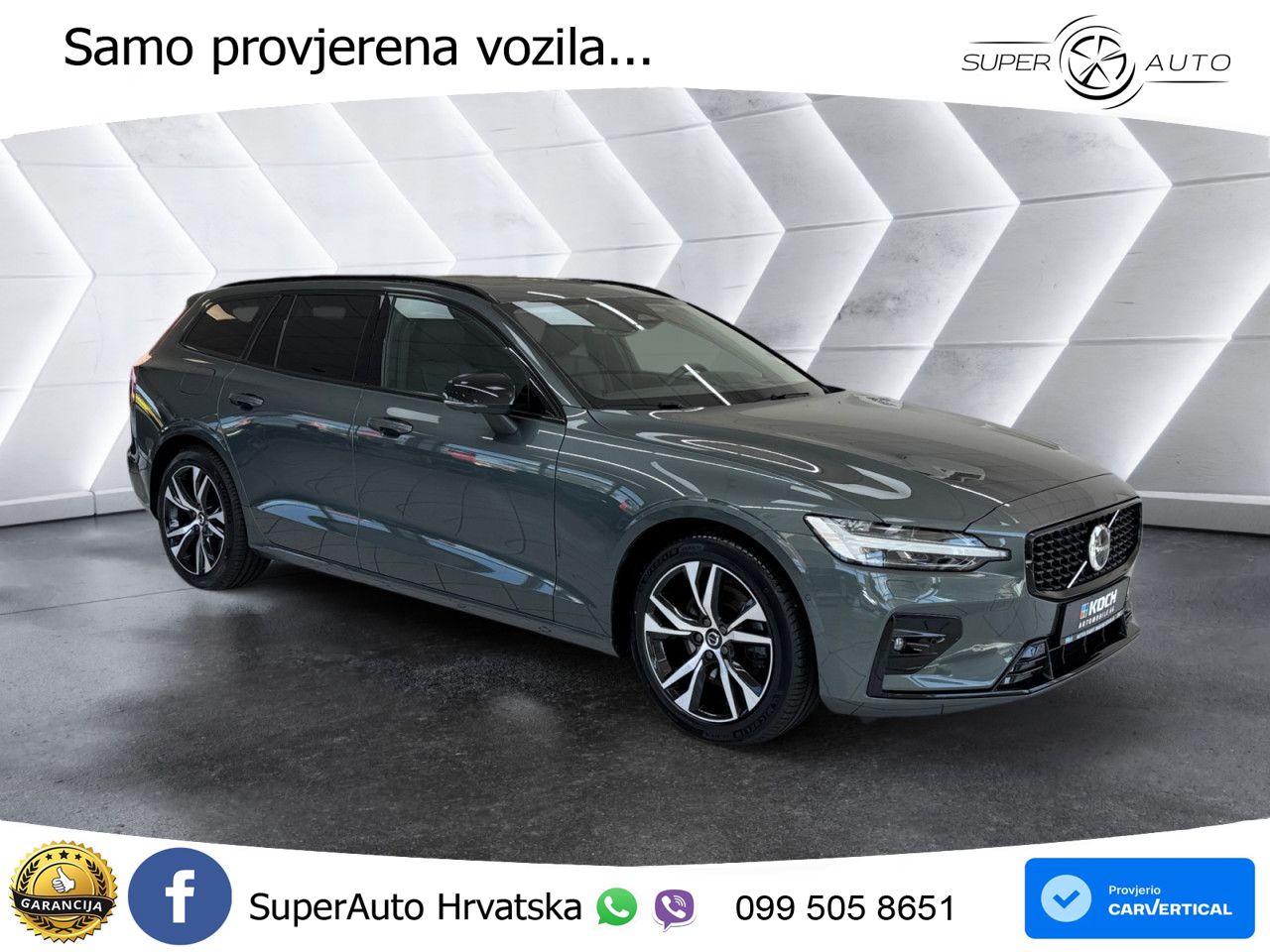 Volvo V60 2.0 B4 Benzin DCT ACC+HEAD+4xGR SJED+360+PANO