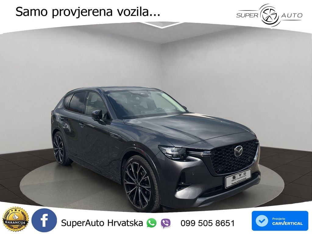Mazda CX-60 3.3 e-Skyactiv D (254 KS) AWD Automatic LED+GR SJED+ACC