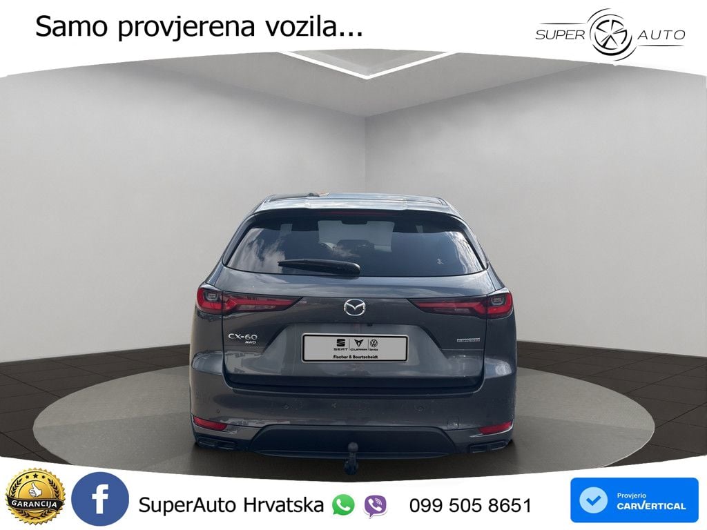 Mazda CX-60 3.3 e-Skyactiv D (254 KS) AWD Automatic LED+GR SJED+ACC