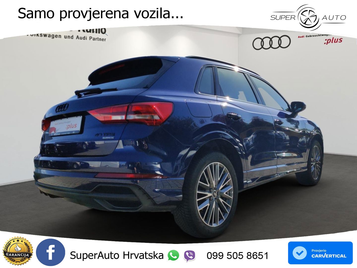 Audi Q3 40 TFSI (190 KS) quattro S tronic S line