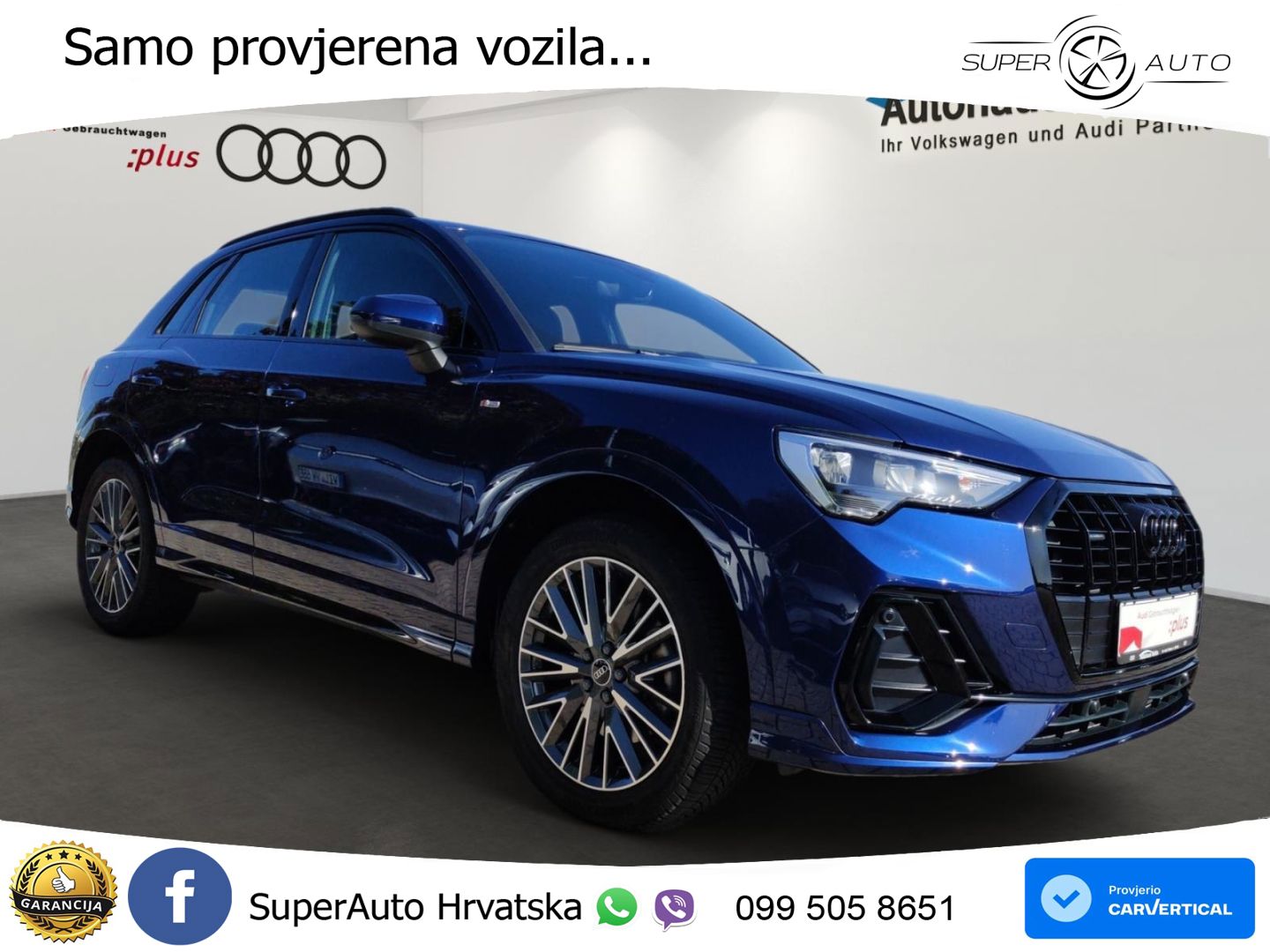 Audi Q3 40 TFSI (190 KS) quattro S tronic S line