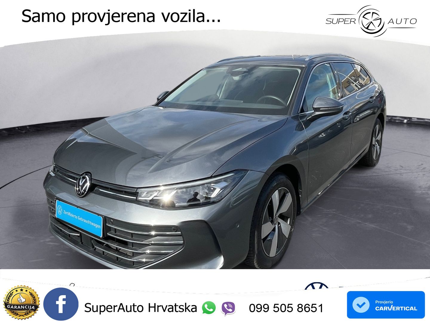 Volkswagen Passat Variant 1.5 eTSI (150 KS) DSG Business LED+GR SJED+ACC
