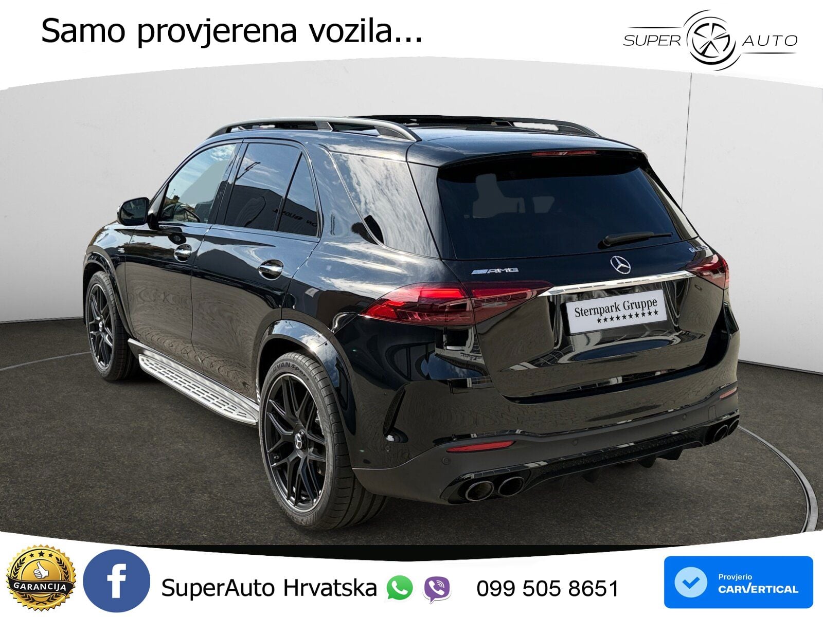Mercedes AMG GLE 53 (435 KS) EQ Boost 4MATIC+ AMG SPEEDSHIFT TCT 9G ACC+HEAD+GR SJED+360+PANO