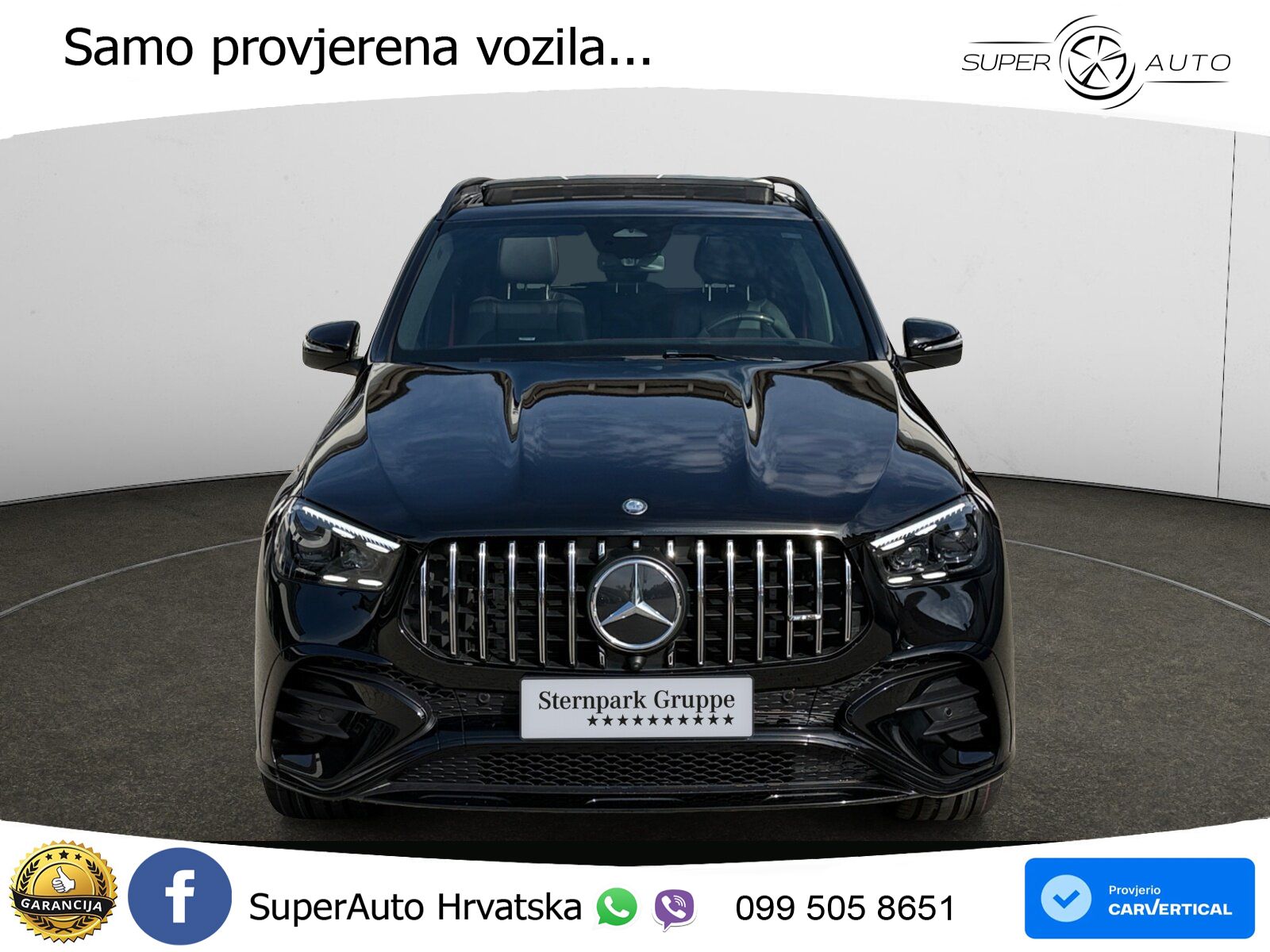 Mercedes AMG GLE 53 (435 KS) EQ Boost 4MATIC+ AMG SPEEDSHIFT TCT 9G ACC+HEAD+GR SJED+360+PANO