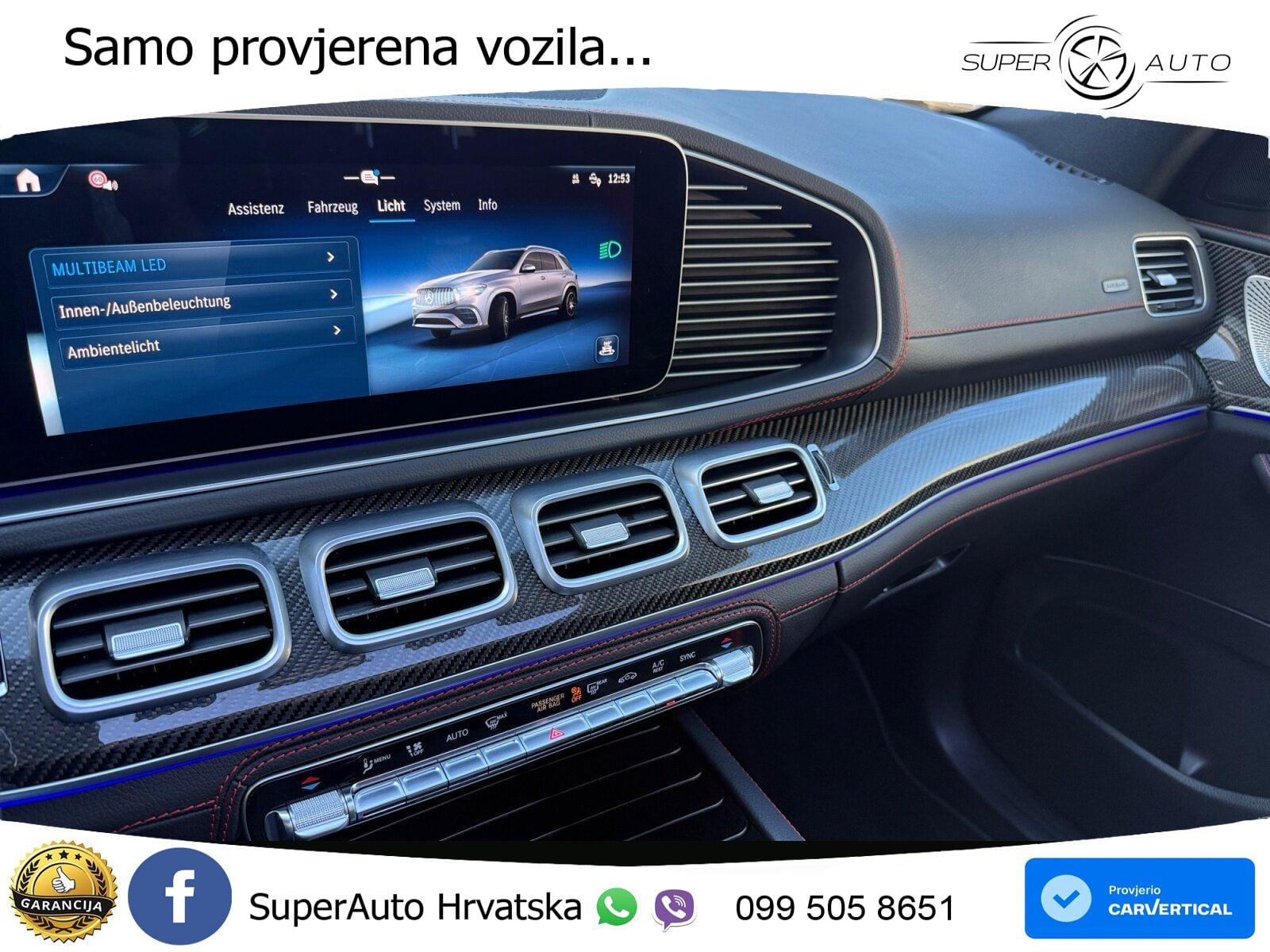 Mercedes AMG GLE 53 (435 KS) EQ Boost 4MATIC+ AMG SPEEDSHIFT TCT 9G ACC+HEAD+GR SJED+360+PANO