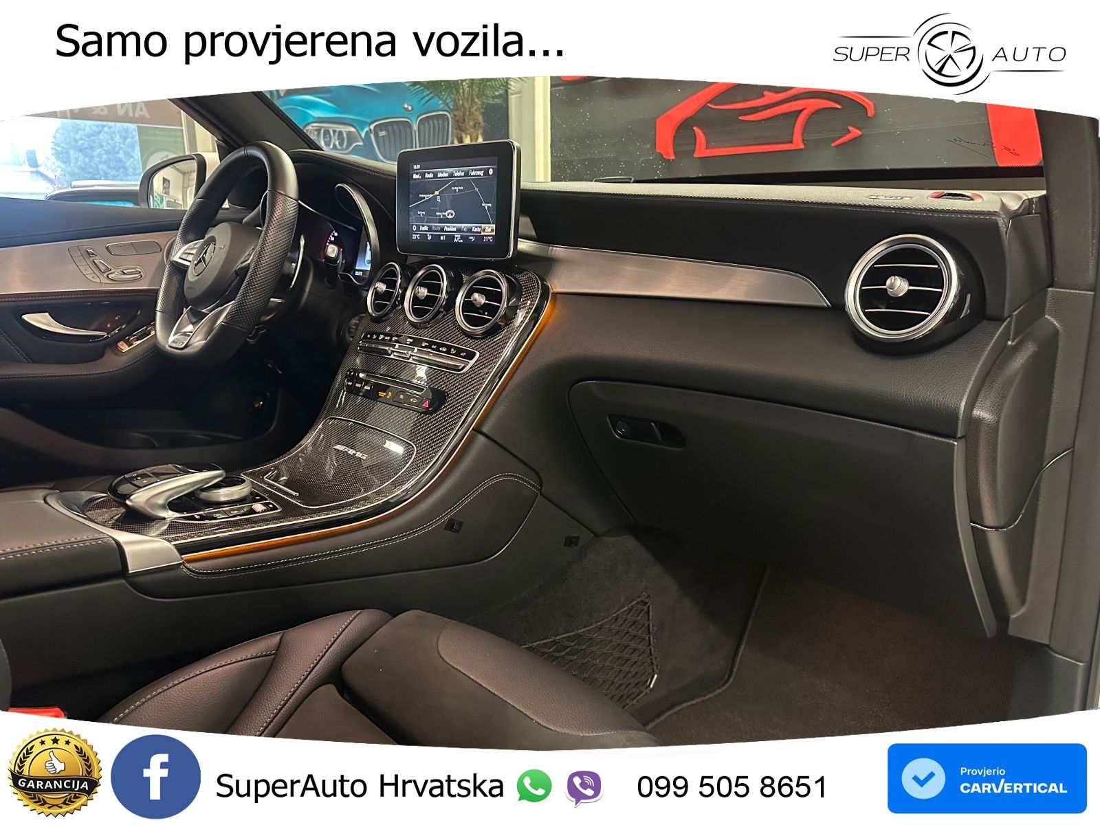 Mercedes GLC Coupe AMG 63 S V8 (510 KS) 4MATIC+ MCT LED+GR SJED+ACC