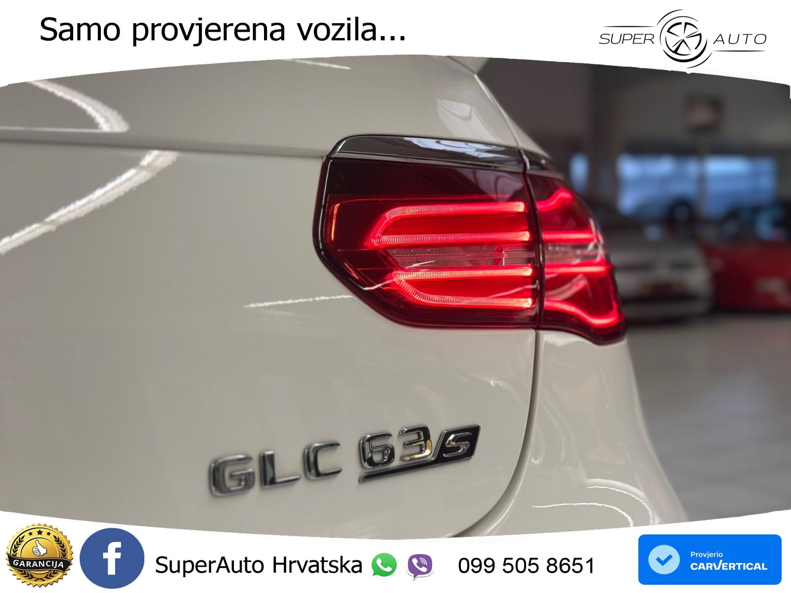 Mercedes GLC Coupe AMG 63 S V8 (510 KS) 4MATIC+ MCT LED+GR SJED+ACC