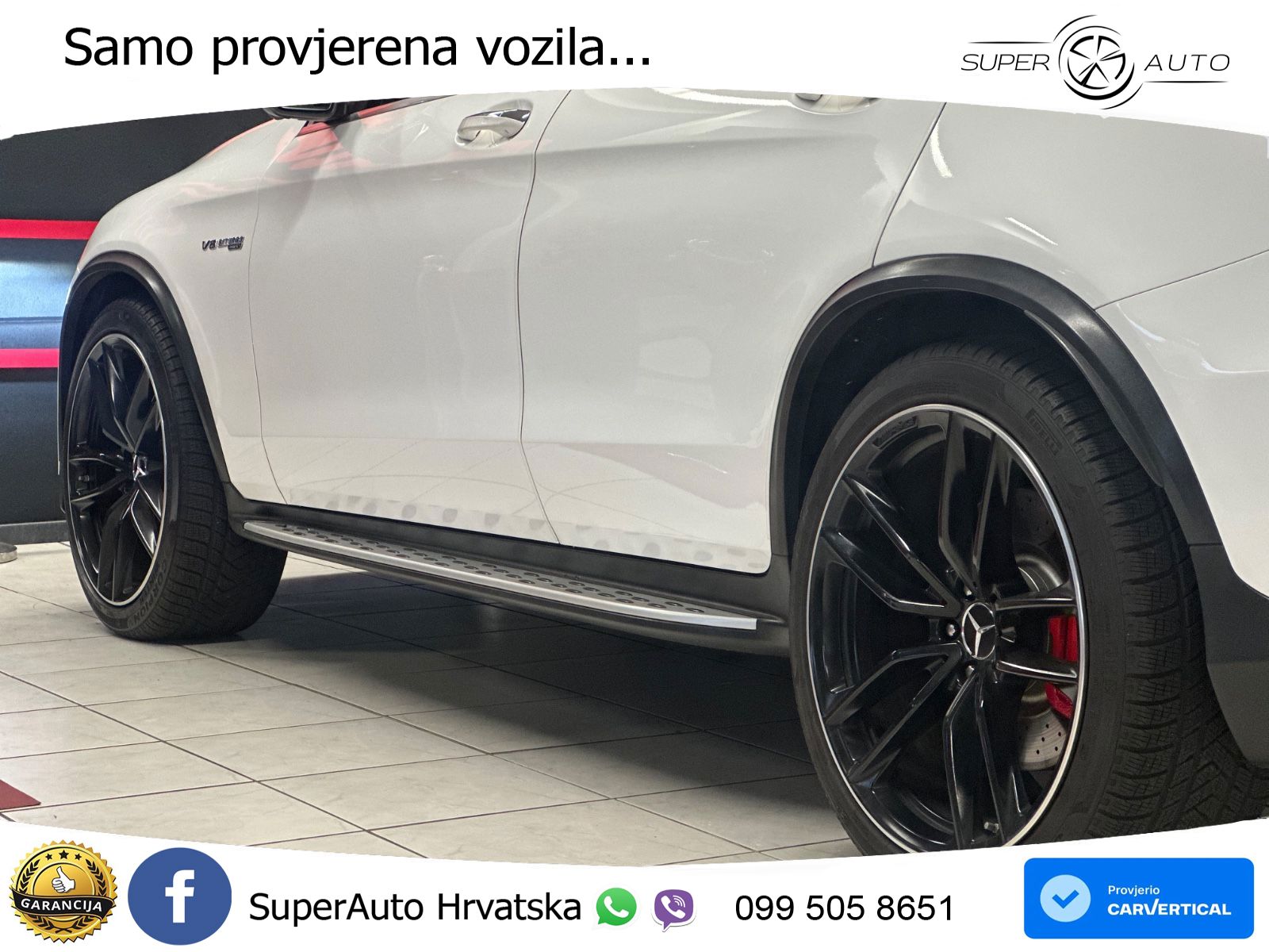 Mercedes GLC Coupe AMG 63 S V8 (510 KS) 4MATIC+ MCT LED+GR SJED+ACC