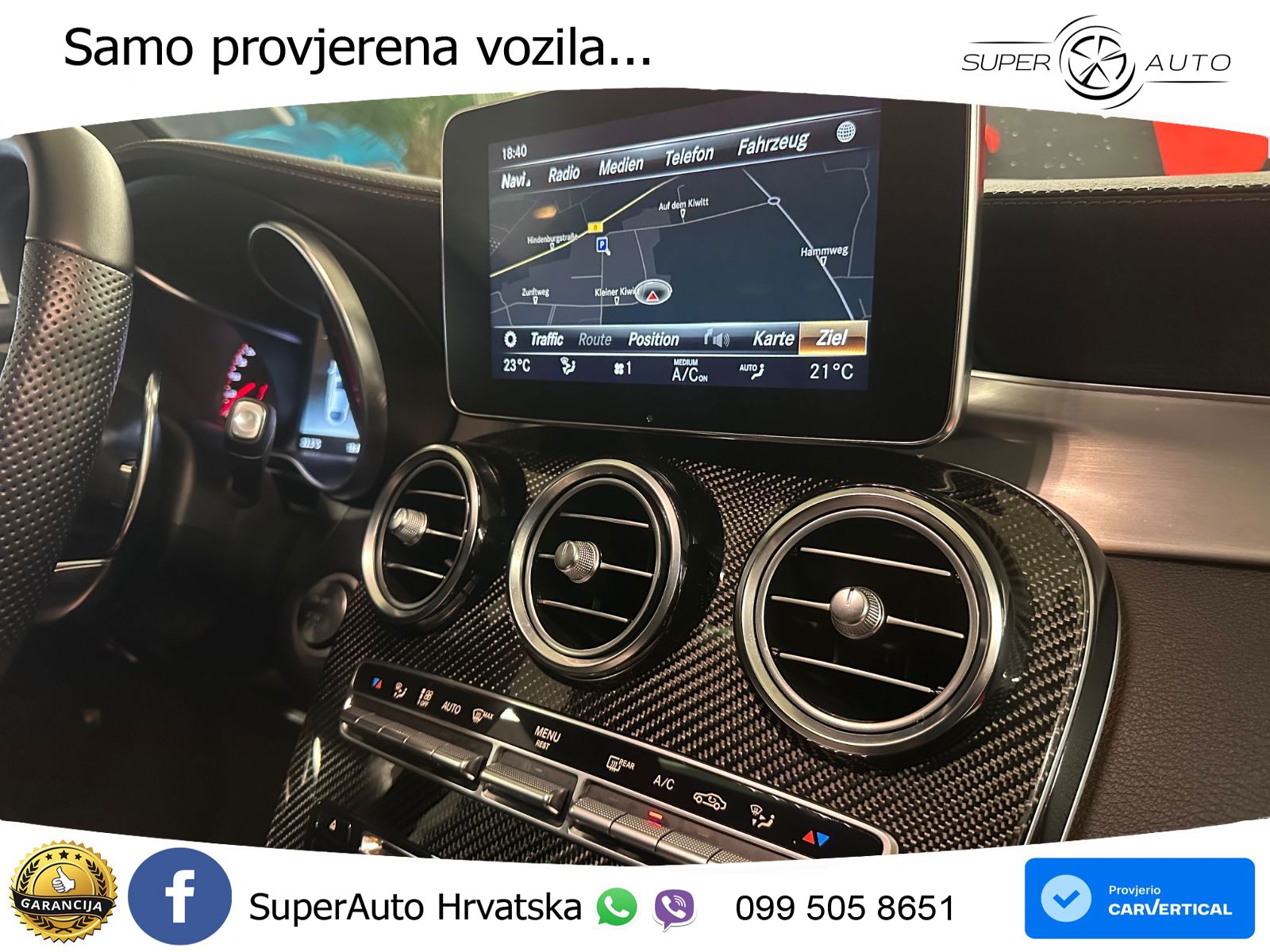 Mercedes GLC Coupe AMG 63 S V8 (510 KS) 4MATIC+ MCT LED+GR SJED+ACC