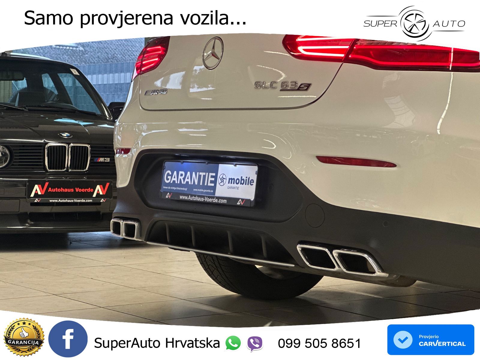 Mercedes GLC Coupe AMG 63 S V8 (510 KS) 4MATIC+ MCT LED+GR SJED+ACC