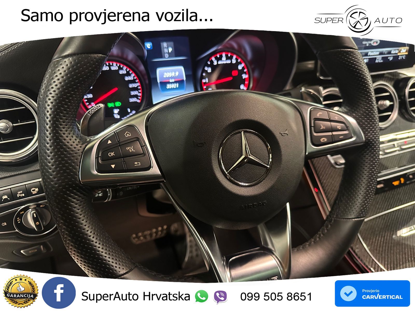 Mercedes GLC Coupe AMG 63 S V8 (510 KS) 4MATIC+ MCT LED+GR SJED+ACC